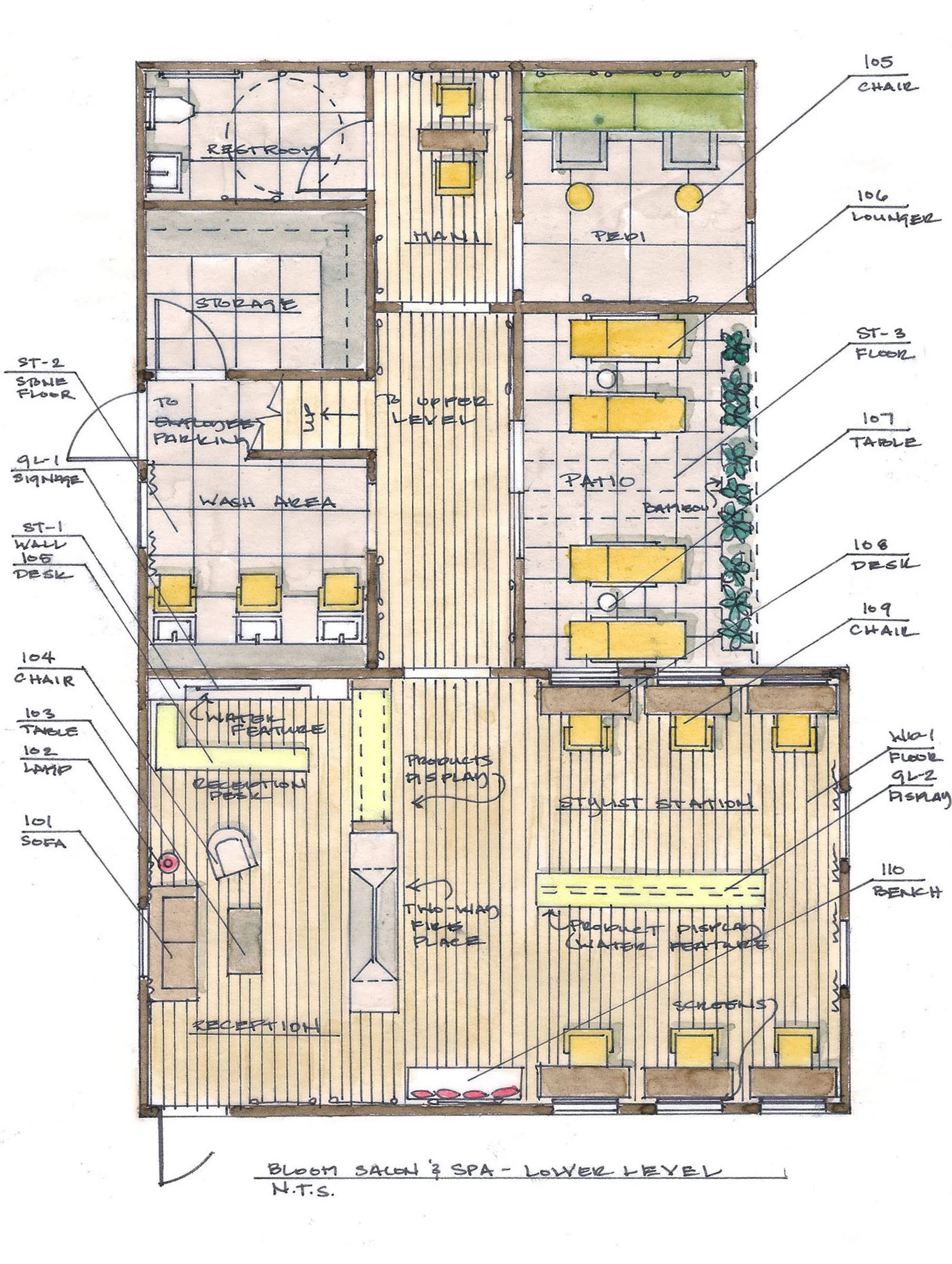 Tranquil Light-Green Space Refresh