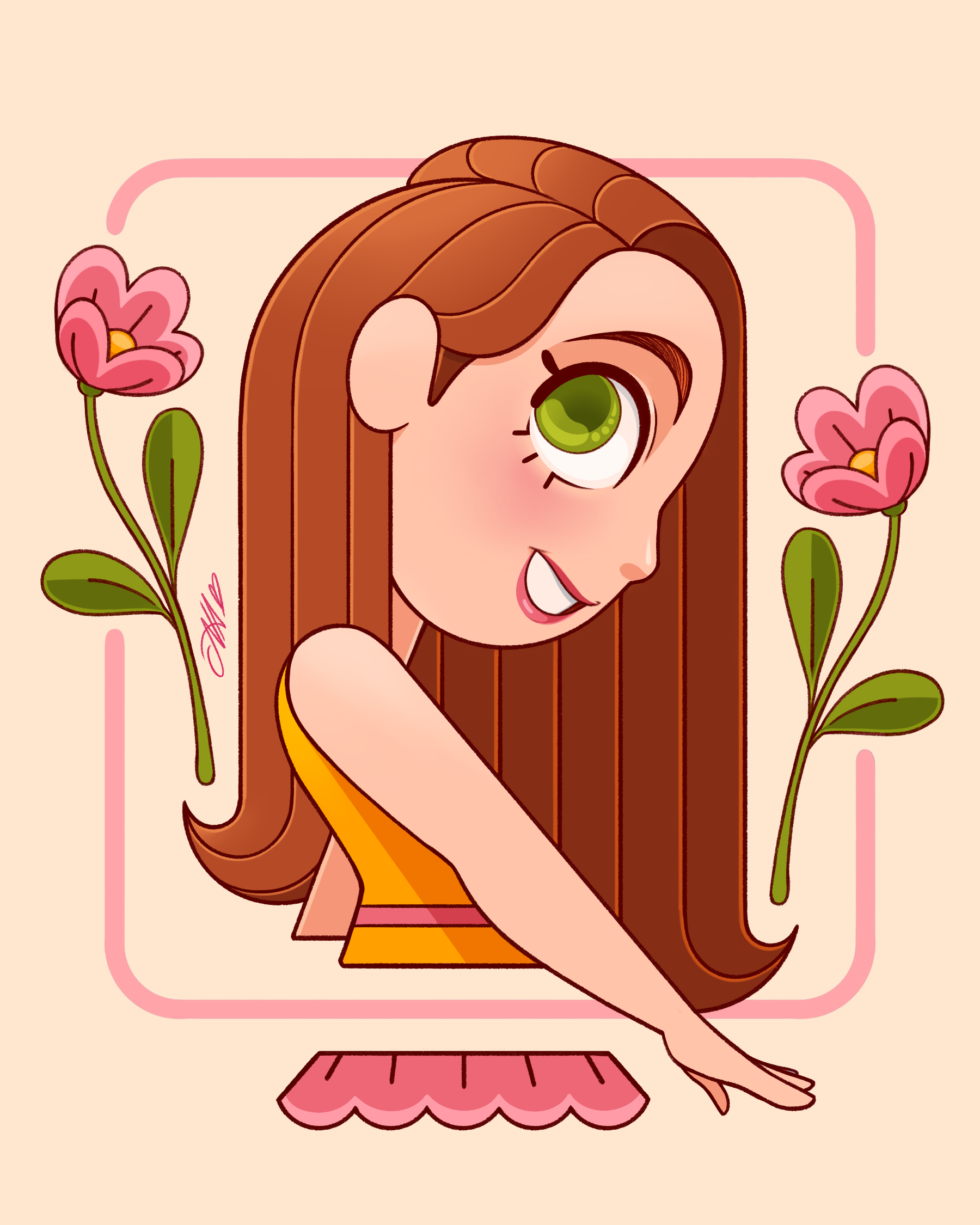 Spring Frills - Procreate (March 2025)