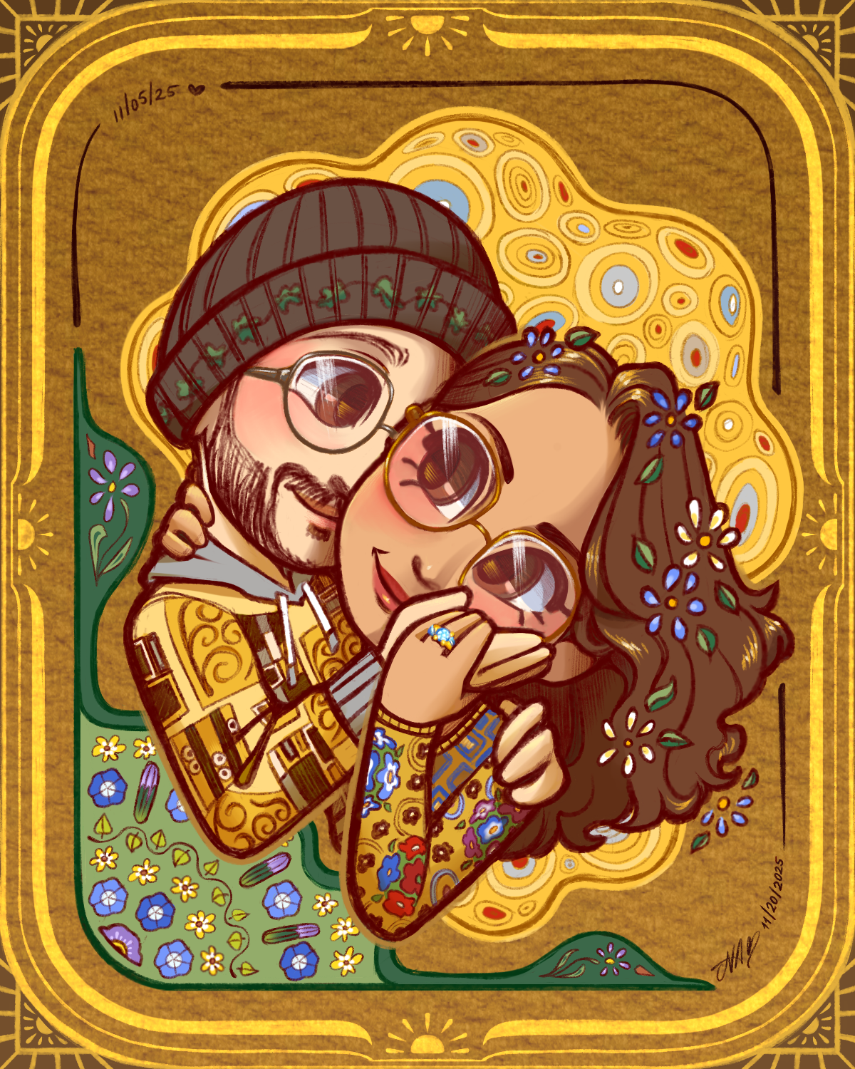 The Engagement - November 2025 (Procreate)