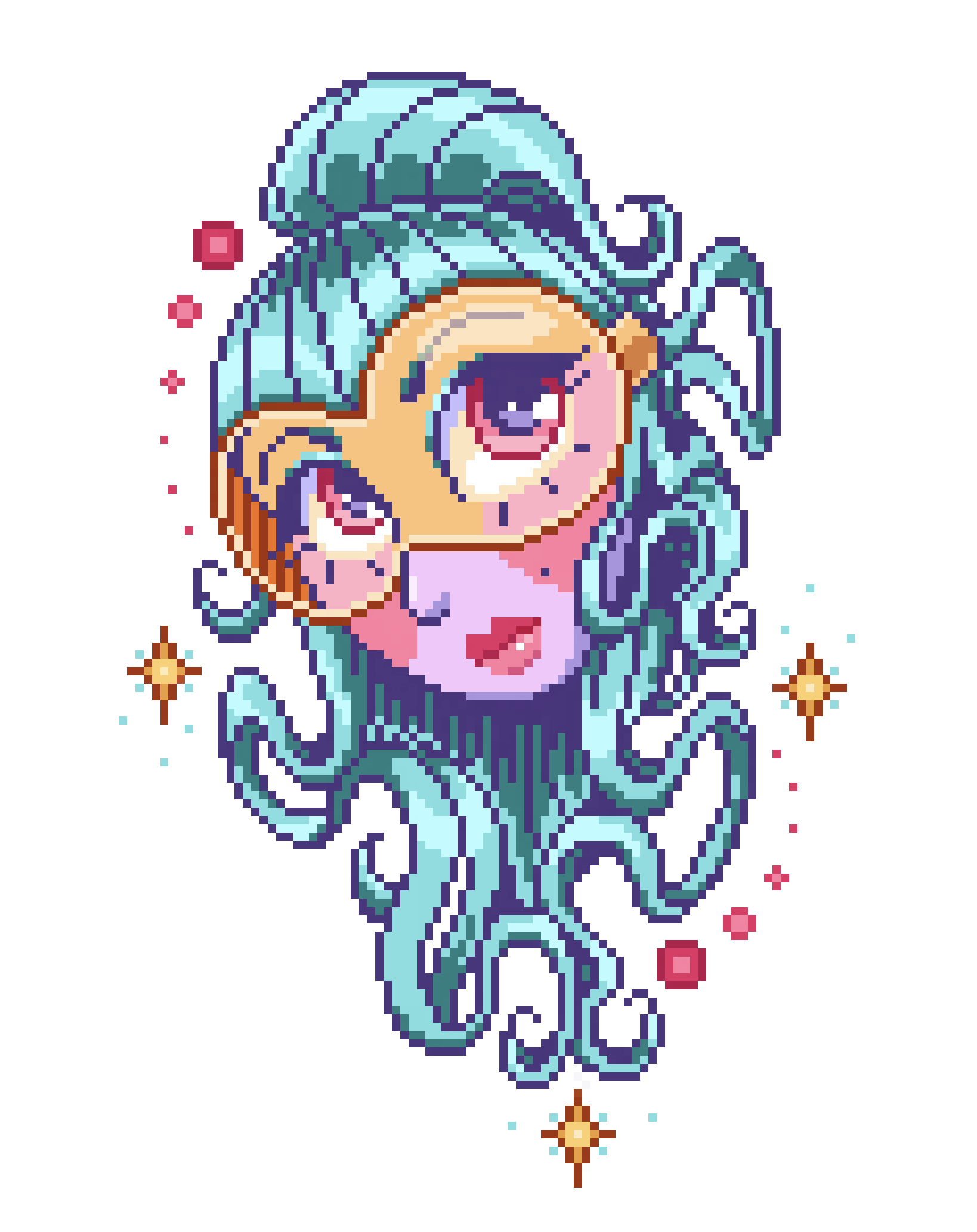 Space Girl - Procreate (Feb 2026)