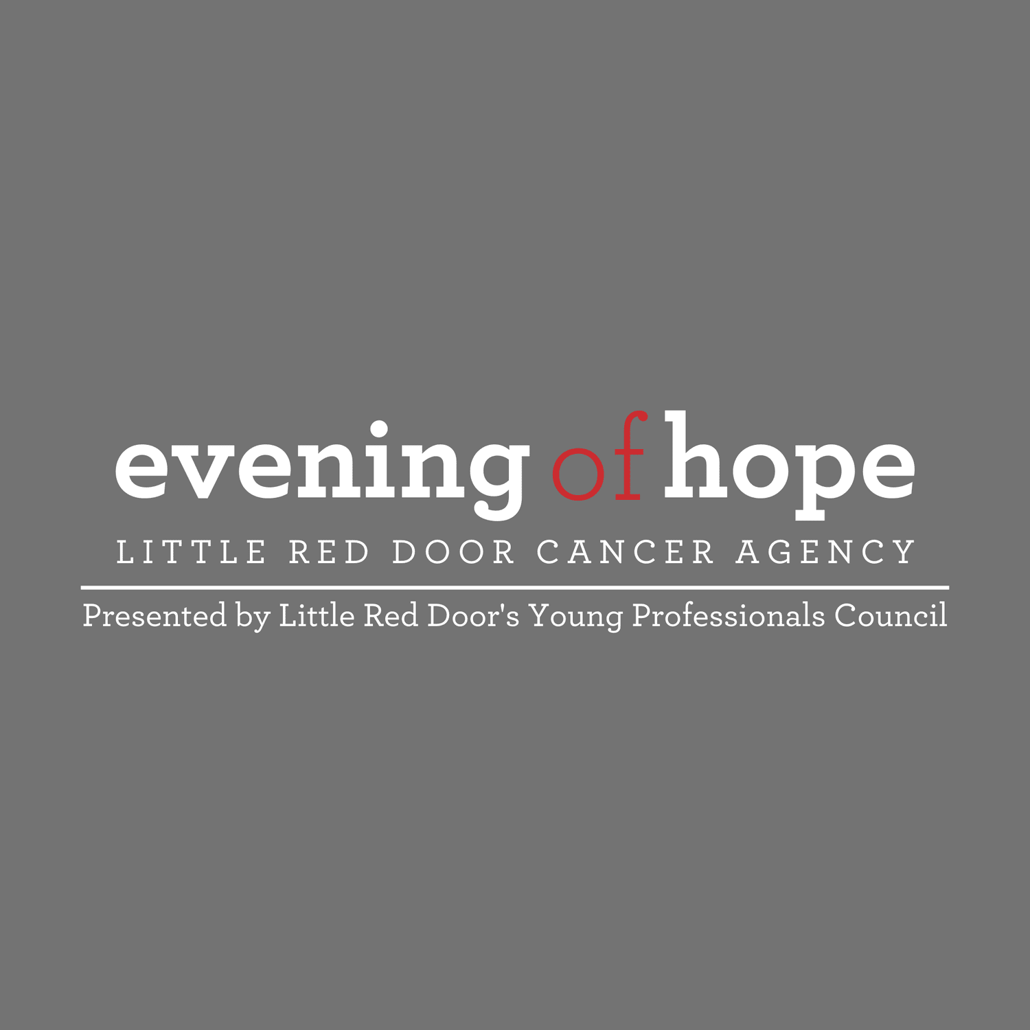 Upcoming events little red door
