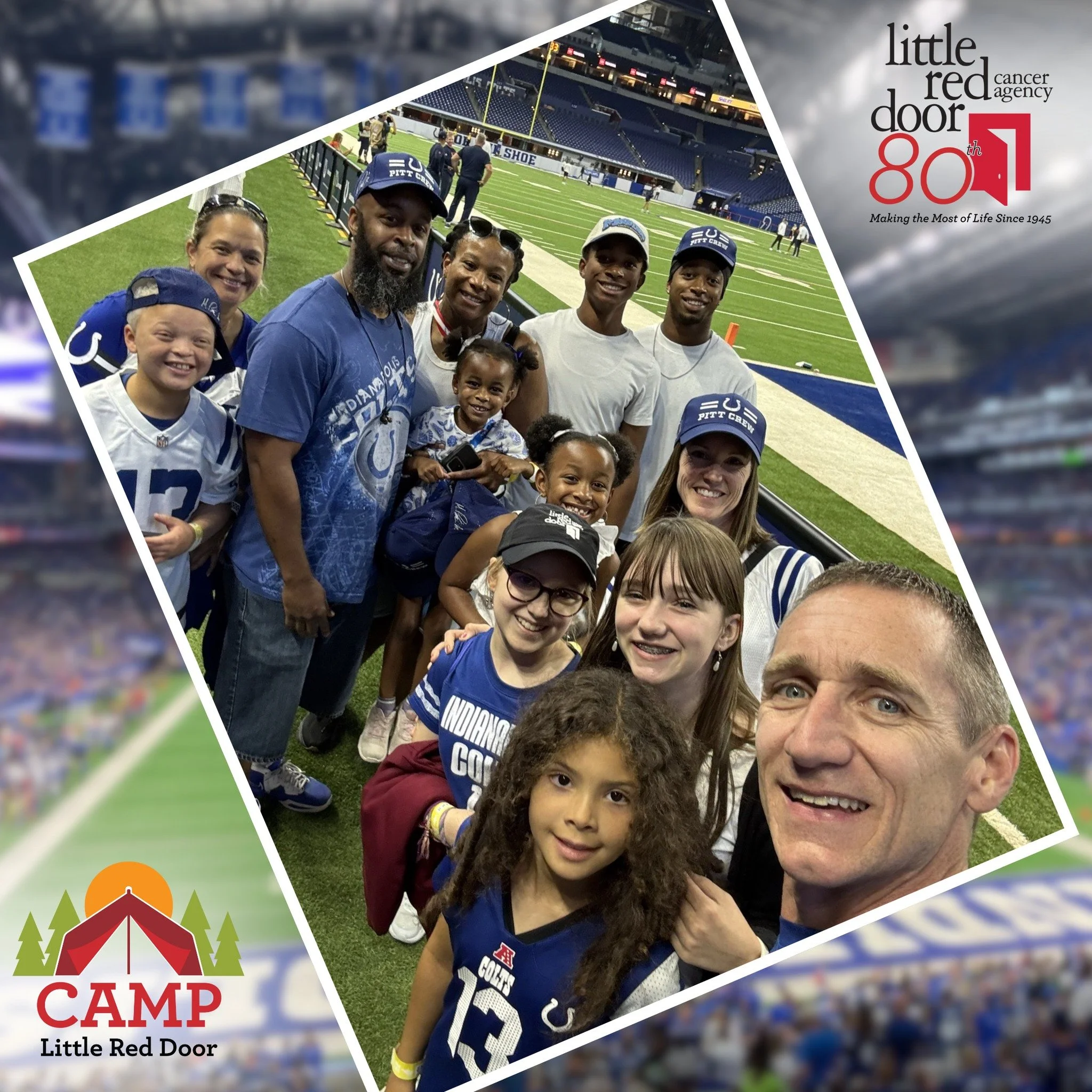 Thank you Indianapolis @colts and Michael Pittman Jr! 

This past Sunday, our campers and their families were able to watch the Indianapolis Colts beat the Denver Broncos. Thanks to the Indianapolis Colts, and Colt&rsquo;s Wide Receiver Michael Pittm