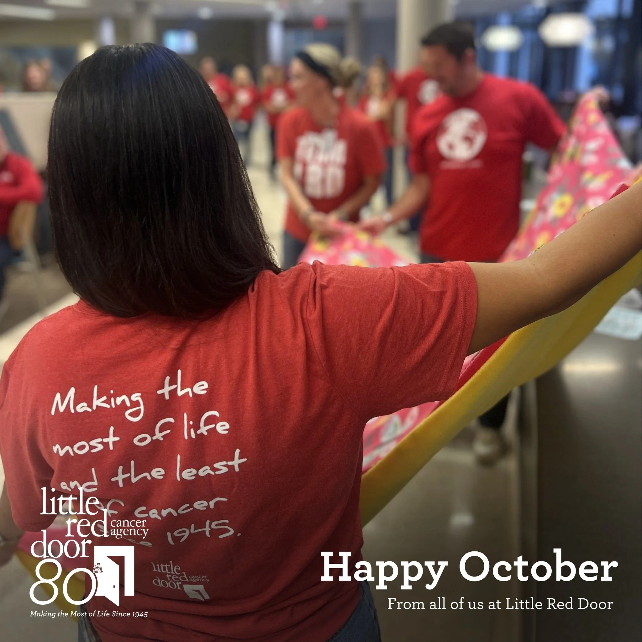 Happy October from all of us here at Little Red Door!

We have a fun month of exciting things planned like, Art Therapy, Yoga Nidra, Healthy Steps, and so much more!

Be sure to check out all the fun things going on this month at Little Red Door at w
