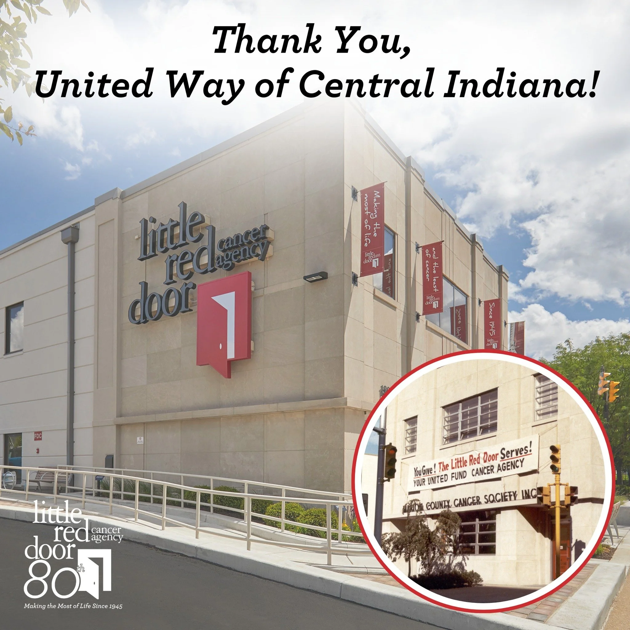 United Way of Central Indiana announced it is awarding $17.3 million to 71 local nonprofits through its 2026 Basic Needs and Family Opportunity Funds. Little Red Door Cancer Agency is honored to receive $150,000 for the 2026 Basic Needs Fund. 

Thank