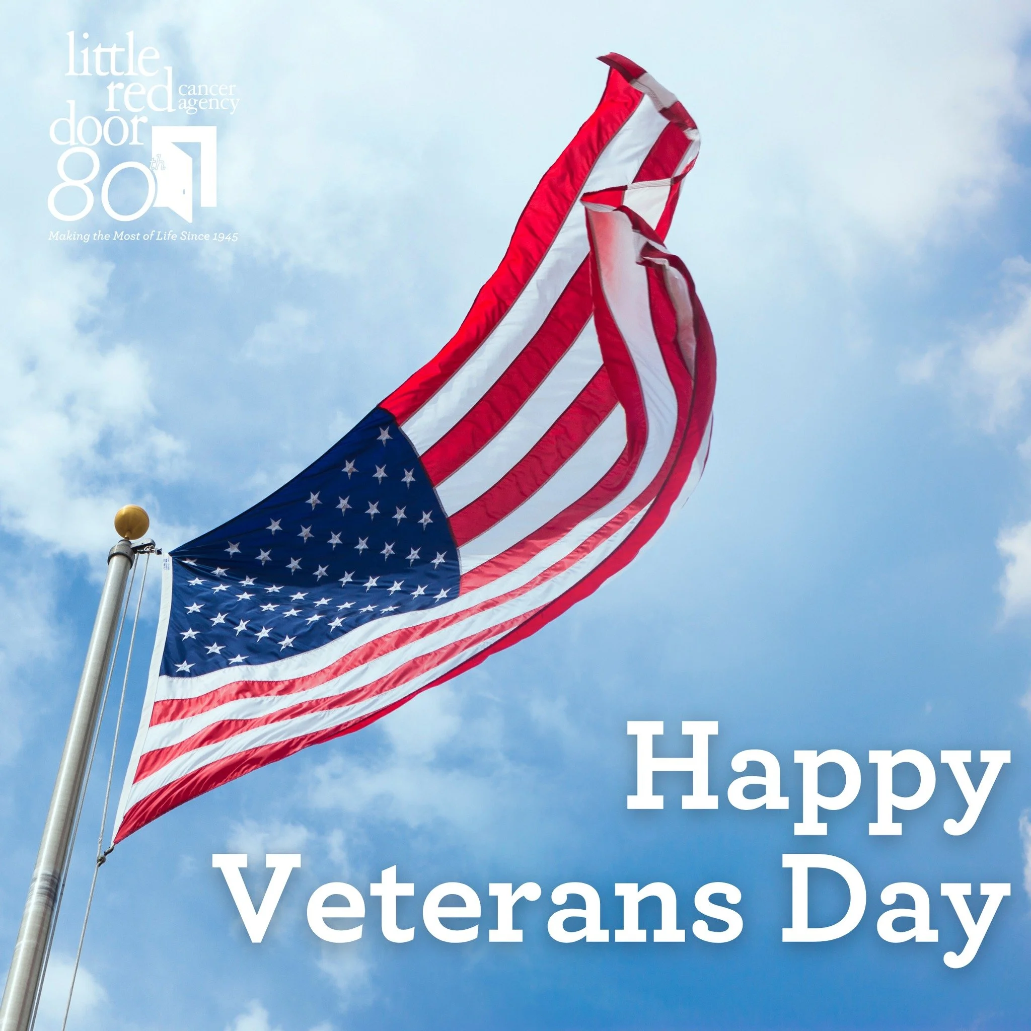 Happy Veterans Day from all of us here at Little Red Door!

Today, we honor and express our deepest gratitude to all the brave individuals who have served in our armed forces. Thank you for your service, dedication, and sacrifice. #veteransday 

To c