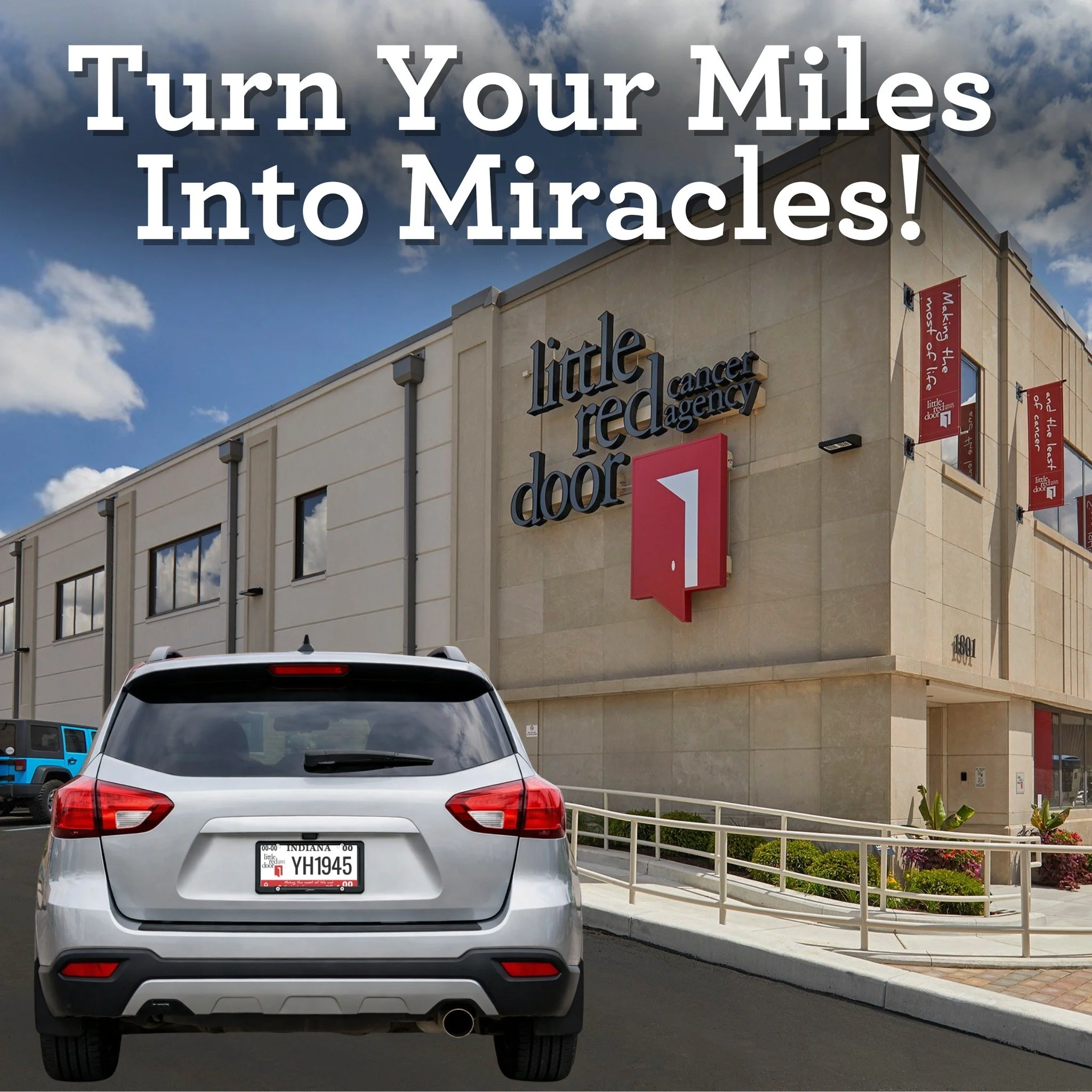 Did you get your Little Red Door License Plate in 2025?

If you missed getting in 2025, don't worry because you can still get it this year! Next time you're at the BMV, ask for the Little Red Door License Plate. $25 from every plate sold will come di