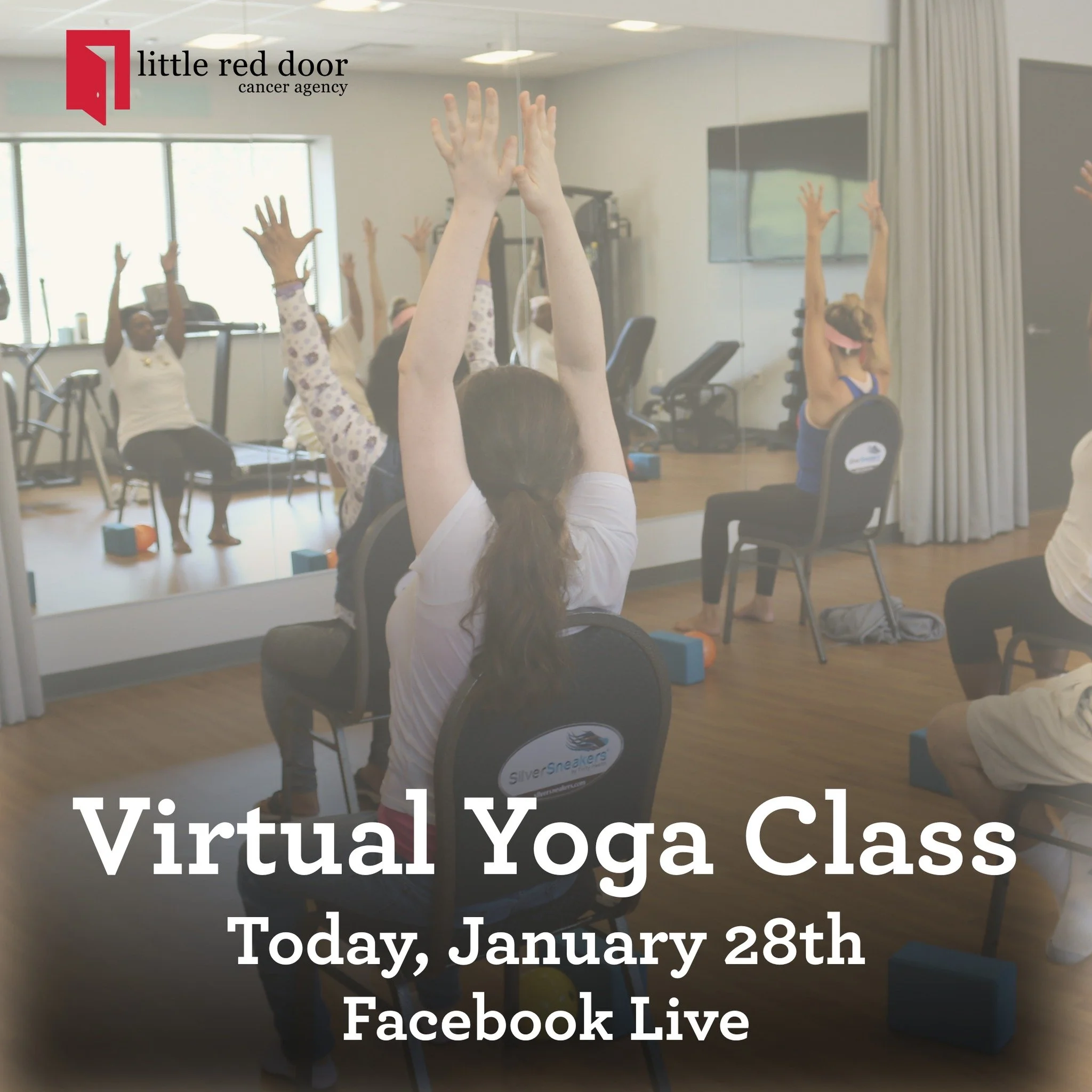 When the weather gets in the way of relaxing, we find a way around it! 

Join us for another virtual yoga class! Join us as Robyn hosts a pop-up virtual yoga class for anyone who needs to stretch and relax - all from home! 

Head over to our Facebook