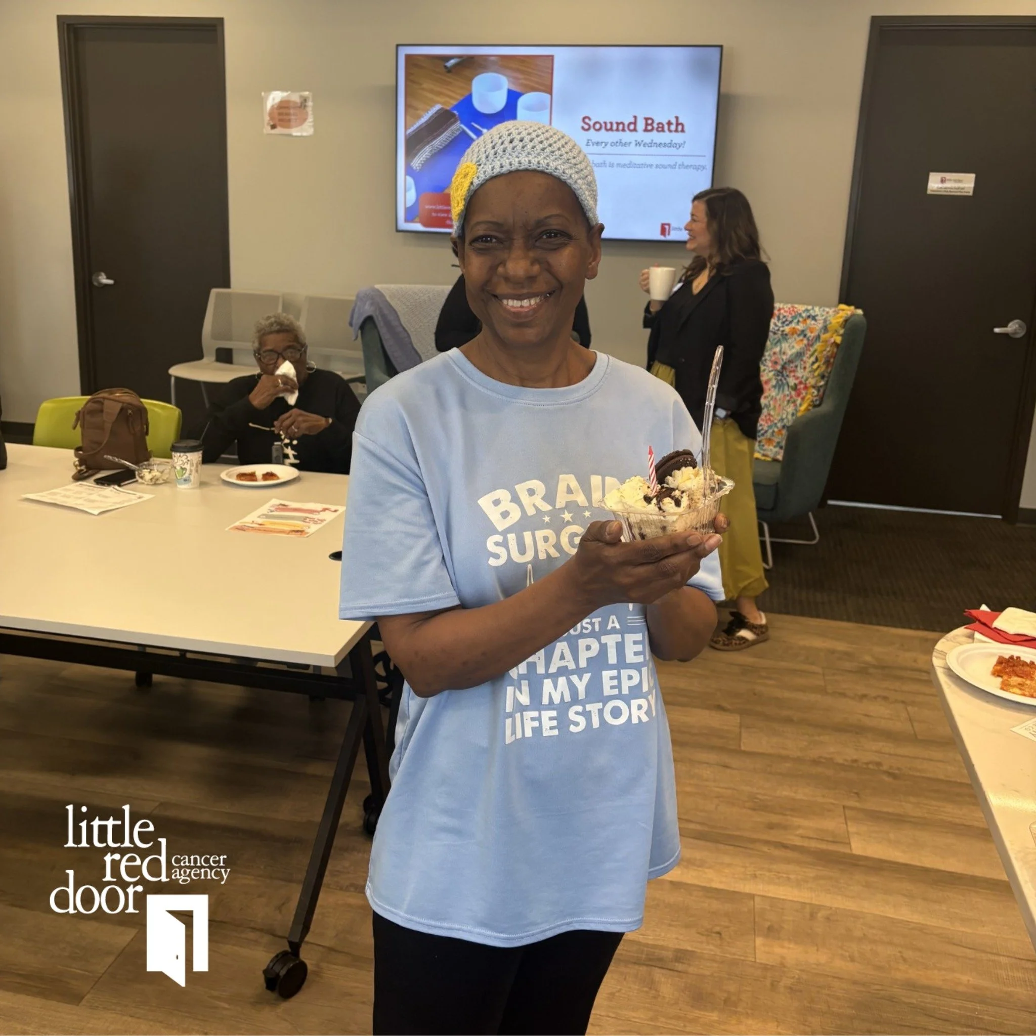 At Little Red Door, we believe in making the most of life, and that includes celebrating birthdays! 🎉🎂

Today we gathered for our monthly birthday celebration with pizza and the most beautiful cake from @boonecountycake. Thank you to everyone who j