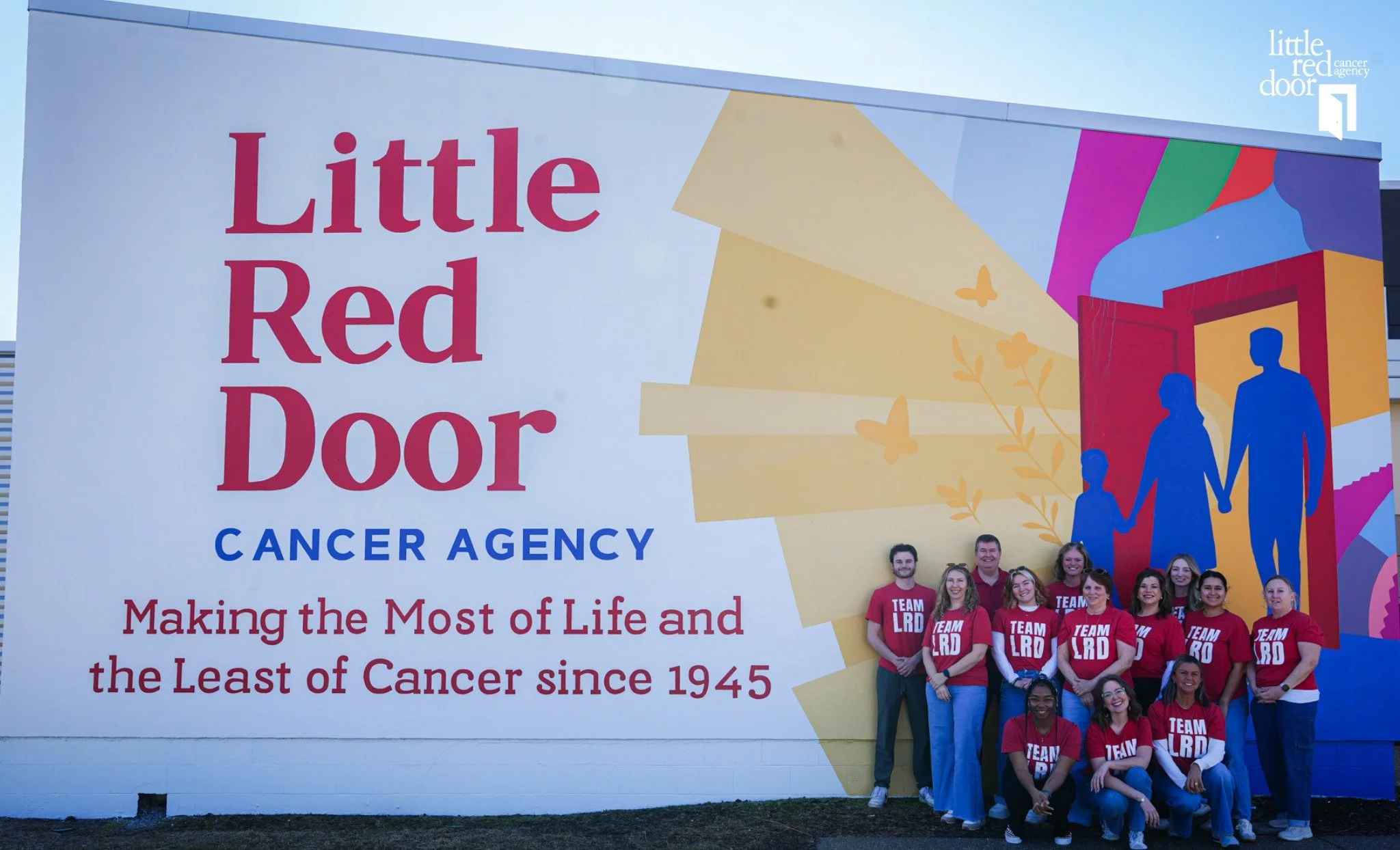 We stopped by our friends at Renovia on Friday and couldn&rsquo;t help but smile!

Our Little Red Door mural is on display on Renovia's Wing Wall, located off of I-465 and Shadeland. This mural represents support, strength, and hope standing side by 