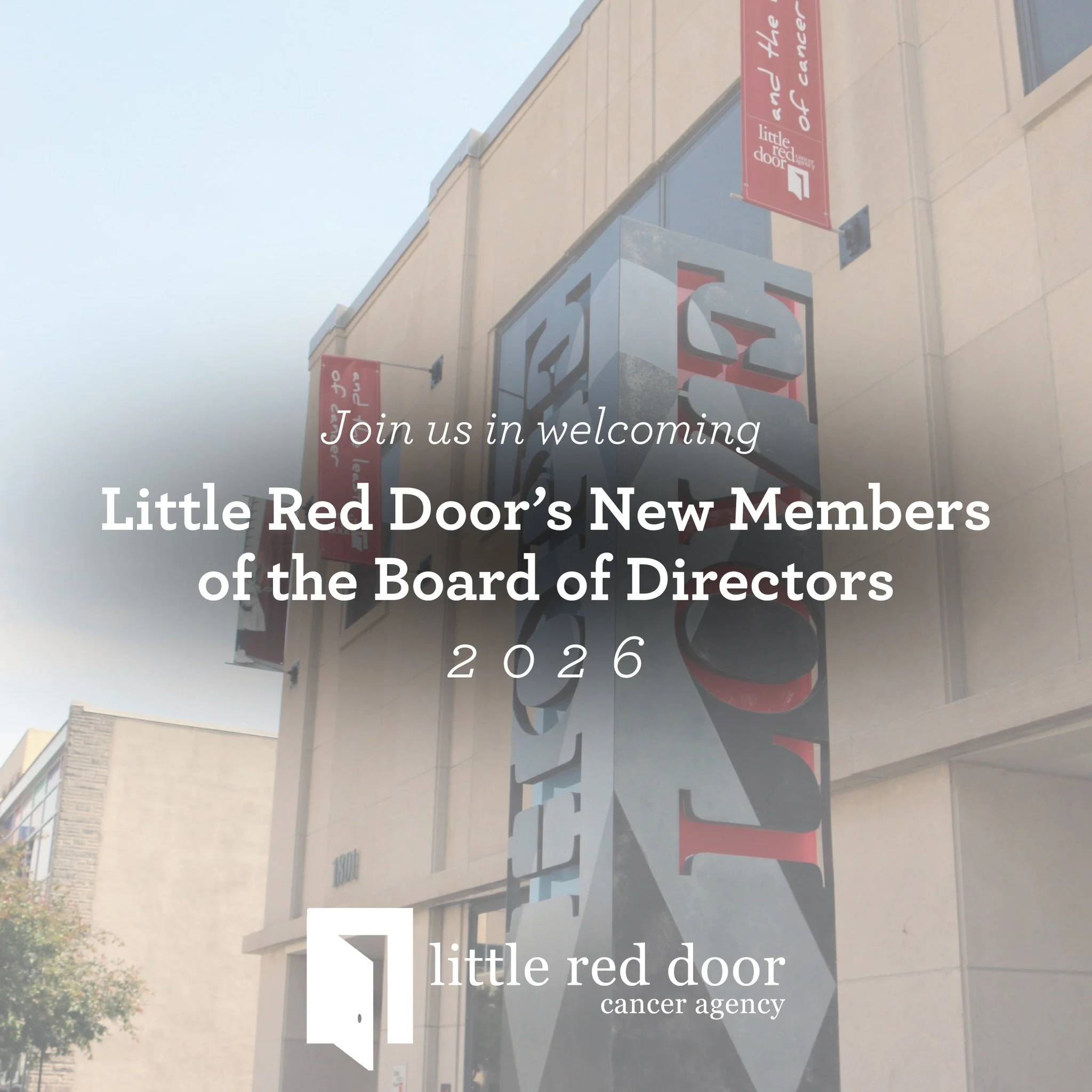 Little Red Door is excited to announce the newest members of our Board of Directors! We are welcoming the following to our Board:

- Doriann Cain
- Tory Castor
- James Donaldson
- Whitney Melton, BSN, RN, MBA
- Nicole Paulk
- Abby Williams
- Scott Yo