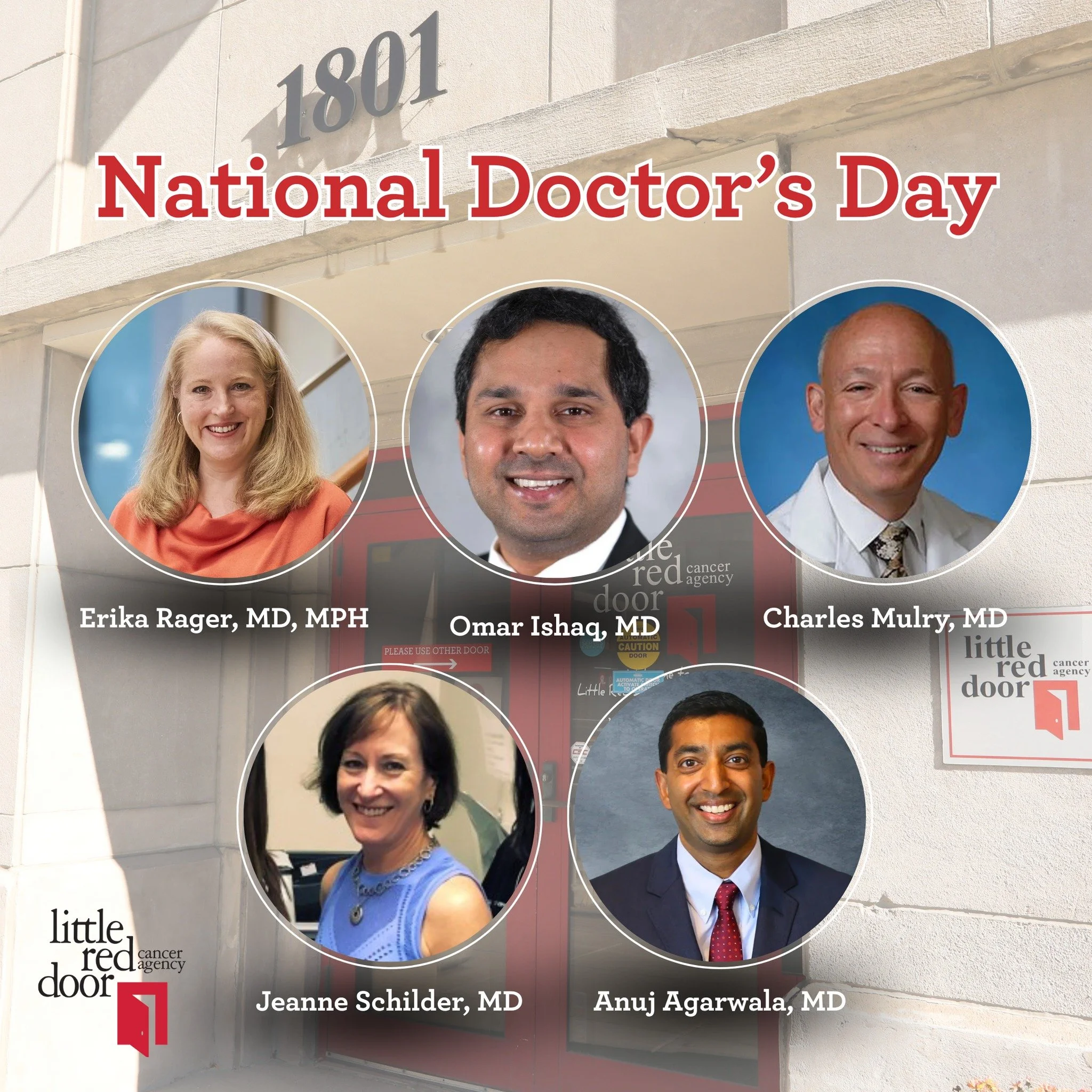 Today is National Doctors' Day! 

We are grateful for all the doctors who dedicate their work to improving the lives of those in our community. We are proud of the doctors who serve on our Board of Directors and lend their voice and experience to hel