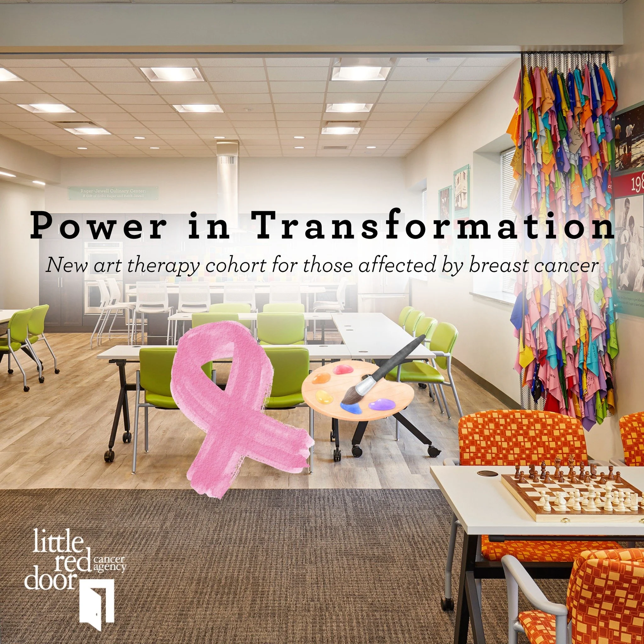 New Art Therapy cohort coming to Little Red Door!

Those who have experienced breast cancer have the opportunity to participate in this art therapy-based cohort! The cohort will explore survivorship and the social, emotional, and physical effects of 