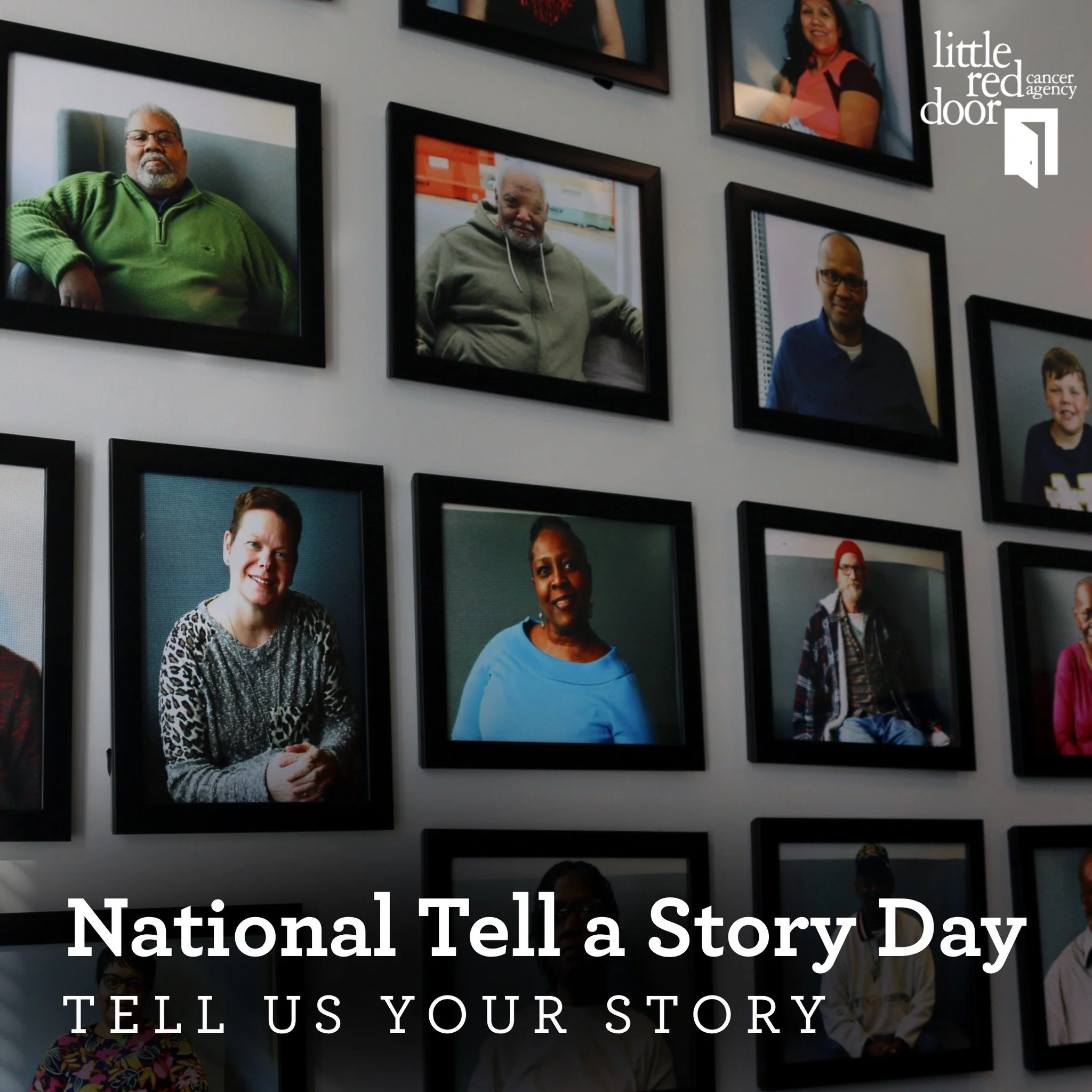 Today is National Tell a Story Day!

Share your story with us! We love any extra opportunity to connect with our clients, donors, volunteers and more! Please consider sharing your Little Red Door story with us today!

You can share your Little Red Do