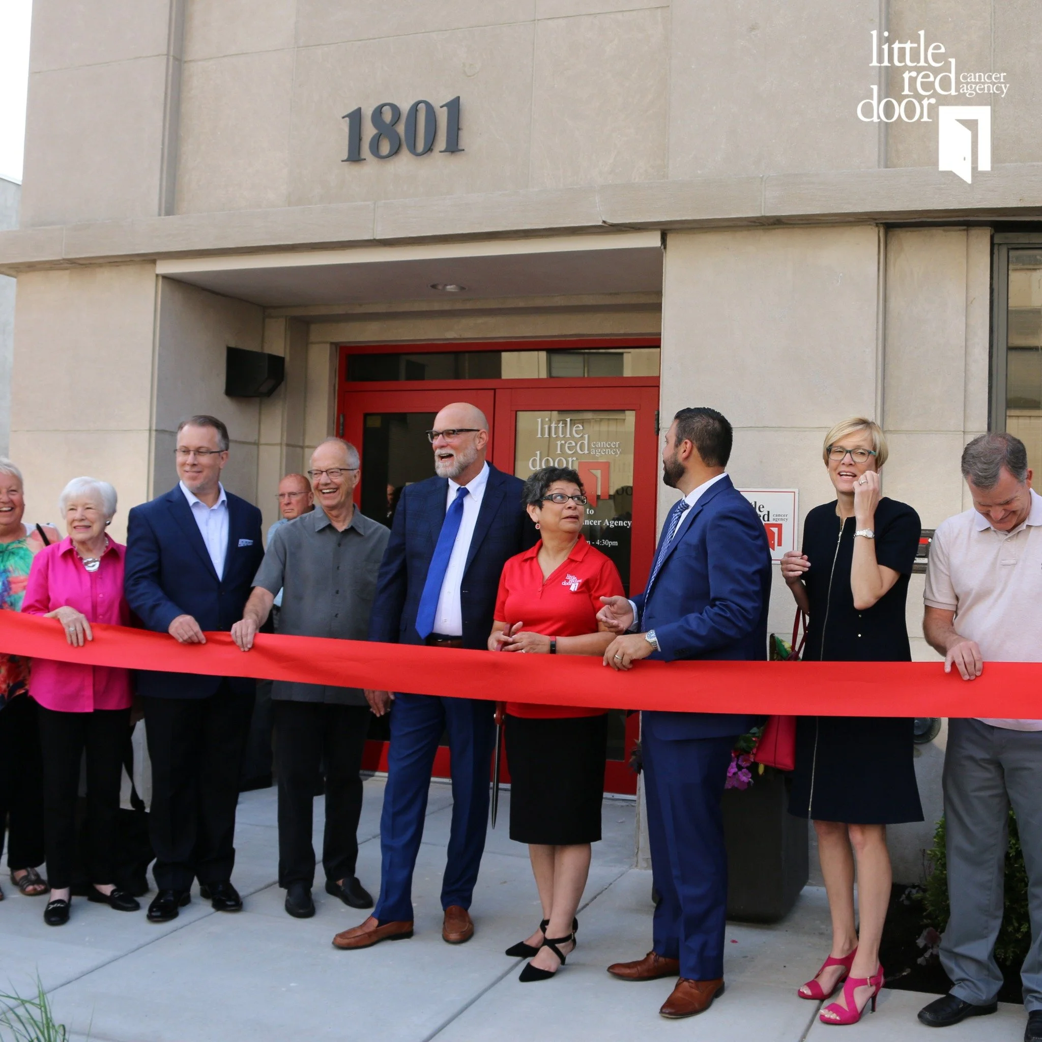 On June 7th, 2018 Little Red Door Cancer Agency reopened after an extensive remodel of our building at 1801 N. Meridian Street! 

Thanks to generous support from our donors and community partners, Little Red Door's New Hope Campaign launched the next