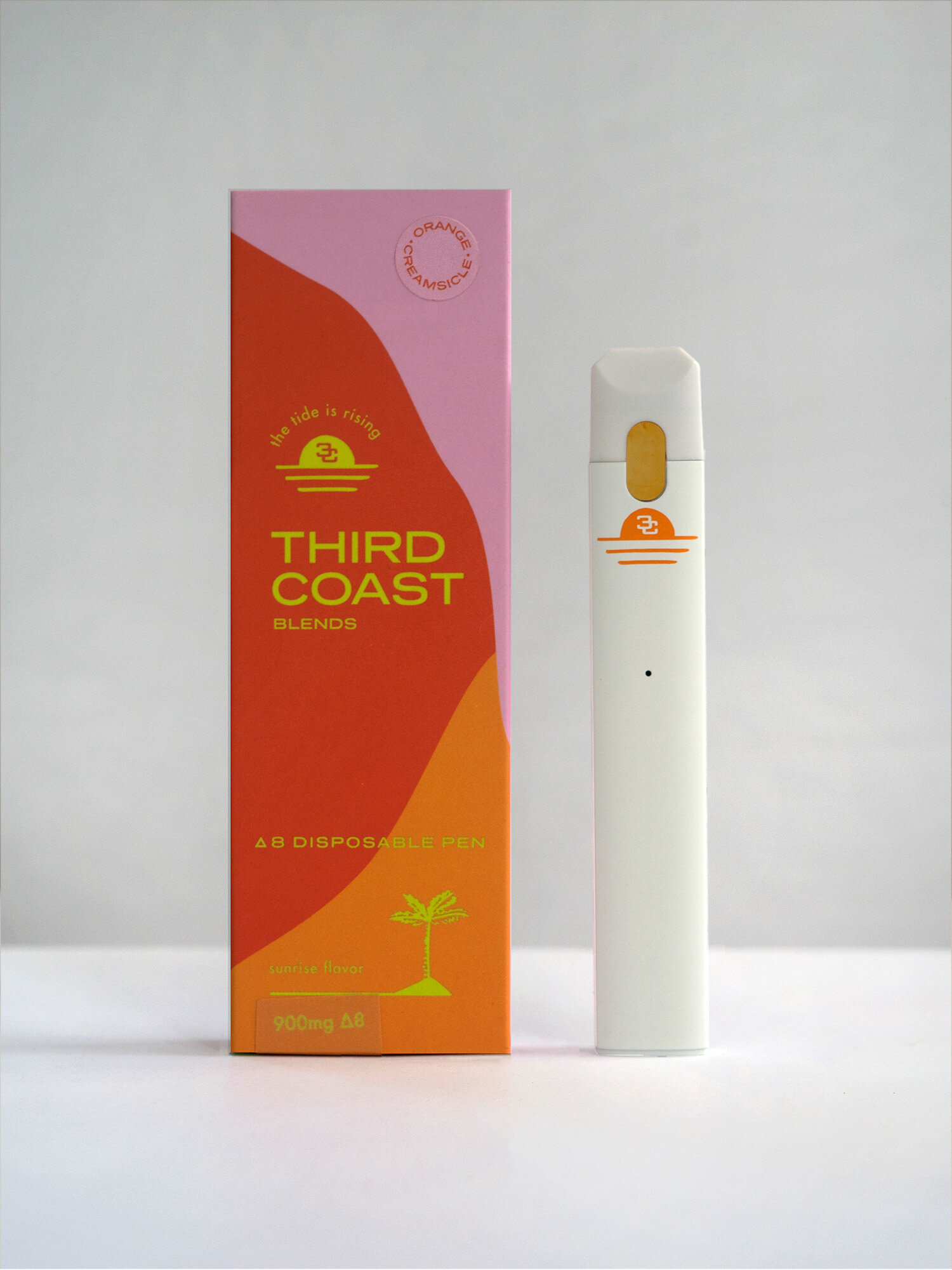 Delta 8 Sunrise Disposable Cartridge - Orange Creamsicle