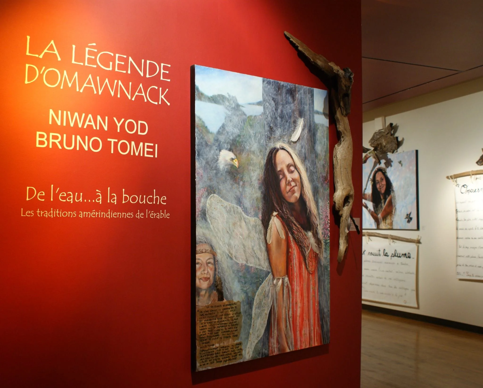 exposition Musée Amérindien 2013 St -Hilaire 