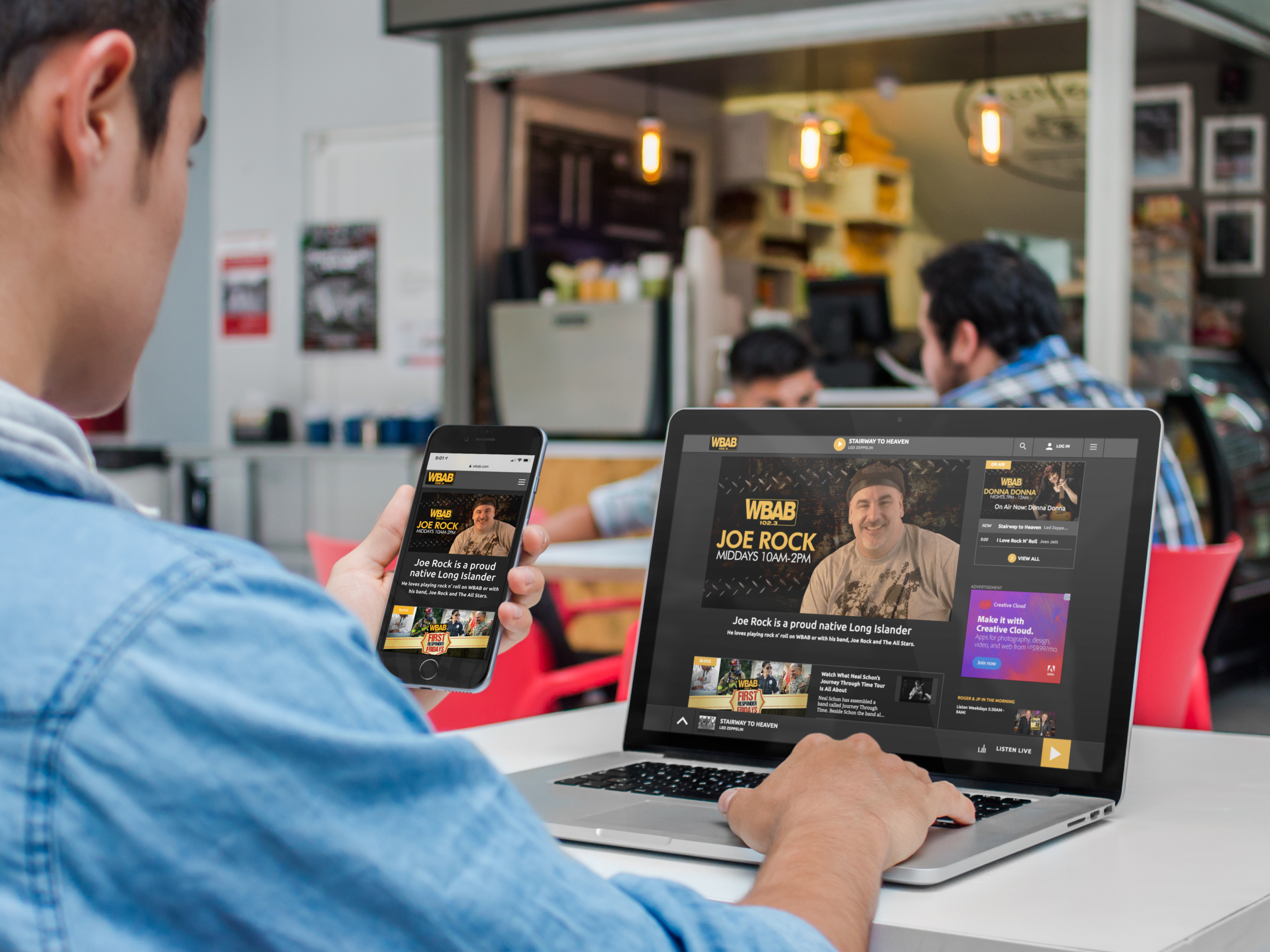 iphone-and-macbook-mockup-of-a-young-man-at-the-cafeteria-a4635.png