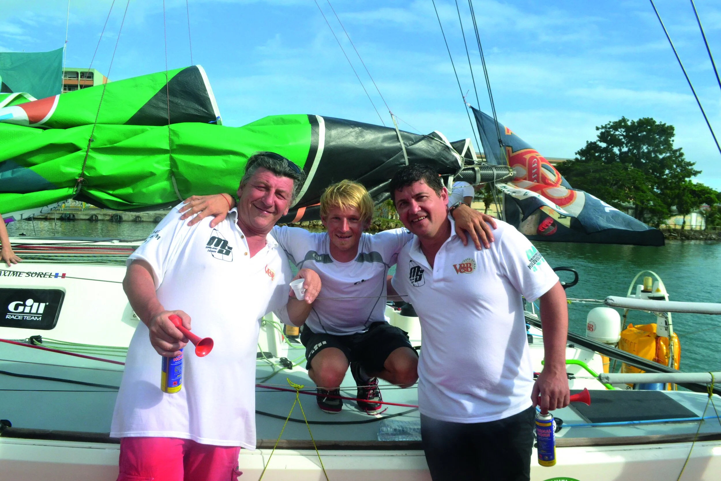 Arrivée Route du Rhum 2014