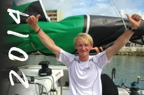 Victoire de Maxime en Class40 vintage