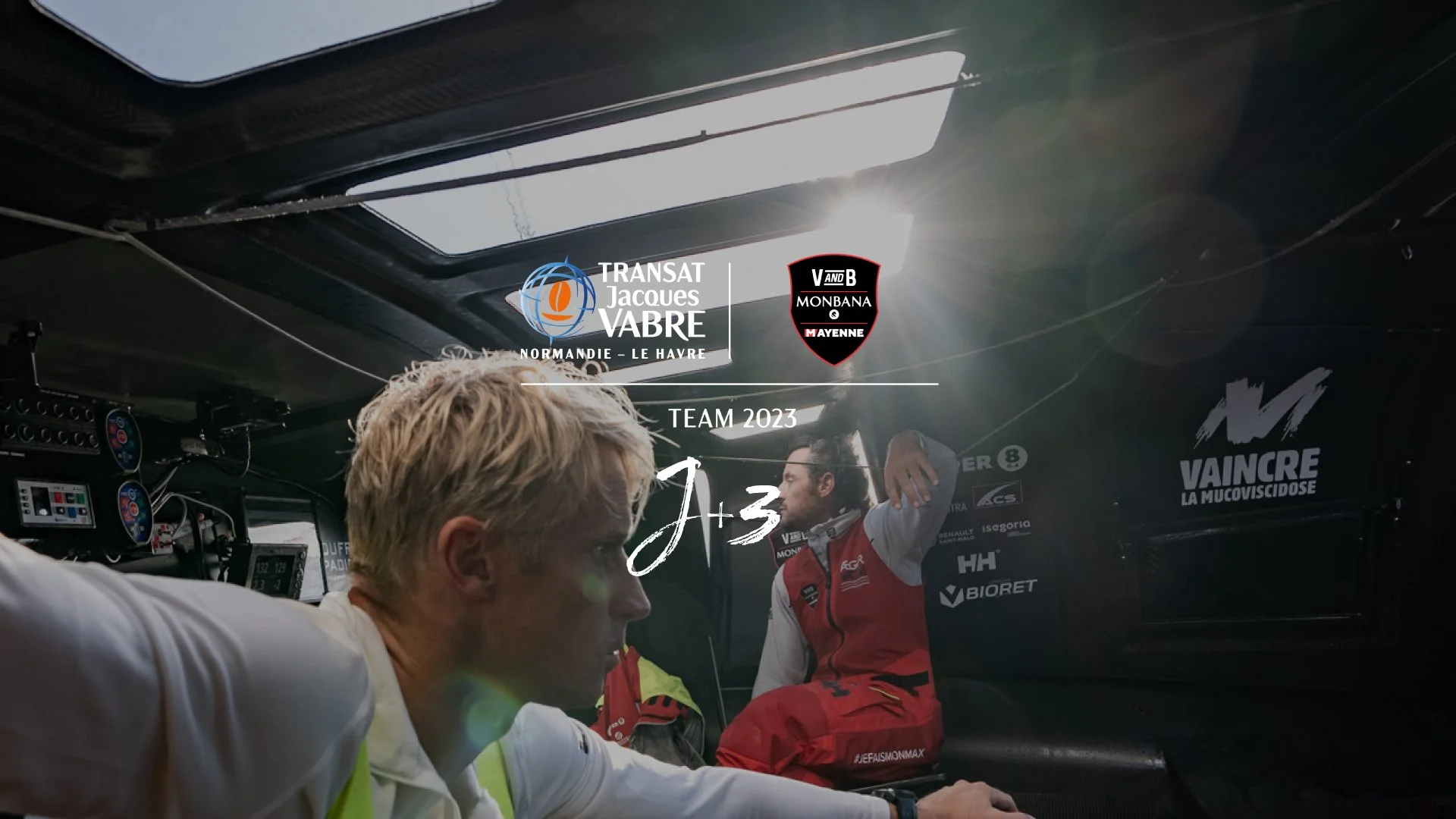 J+3 - Onboard - Transat Jacques Vabre - Des nouvelles de nos Dragon Boyz après 72h sur V and B - Monbana - Mayenne