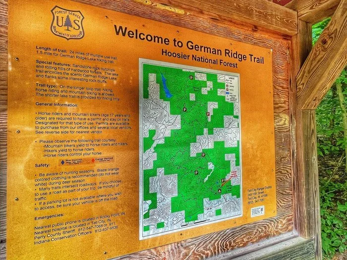 December Trail Spotlight: German Ridge Trail at Hoosier National Forest