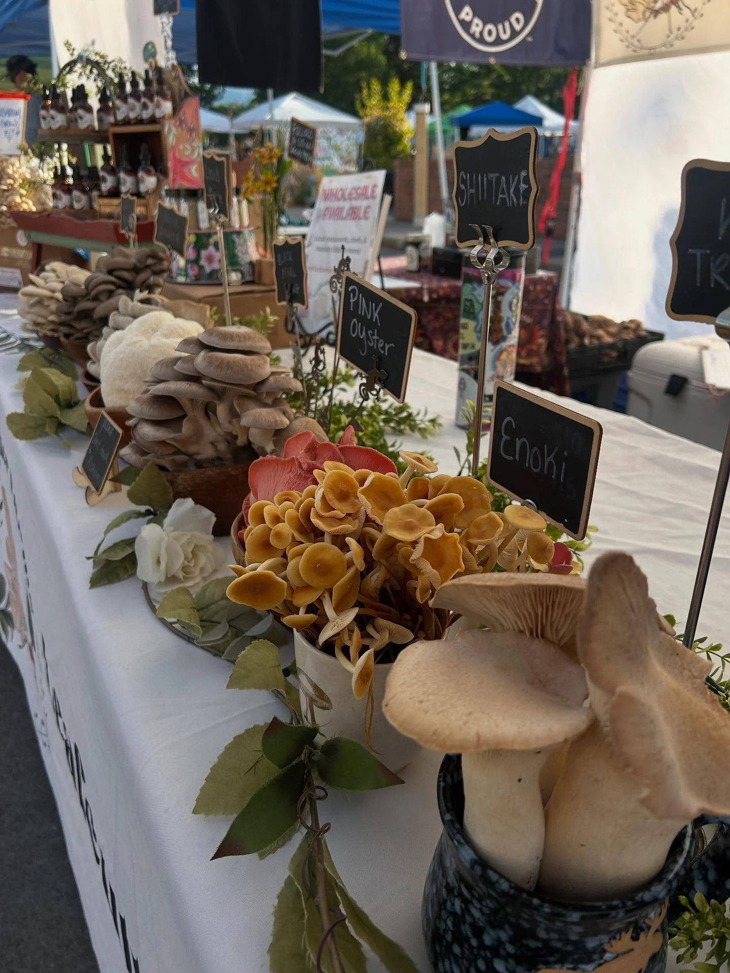 Another beautiful day at the @durangofarmers market! We will be here til 12 💓!