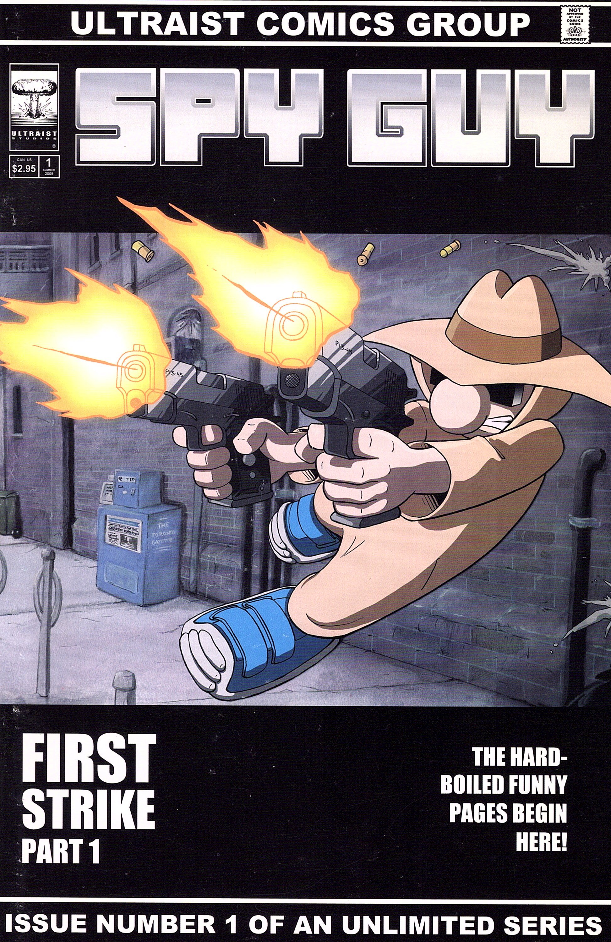 Spy Guy Bootleg — Press The Home of Independent Comics!