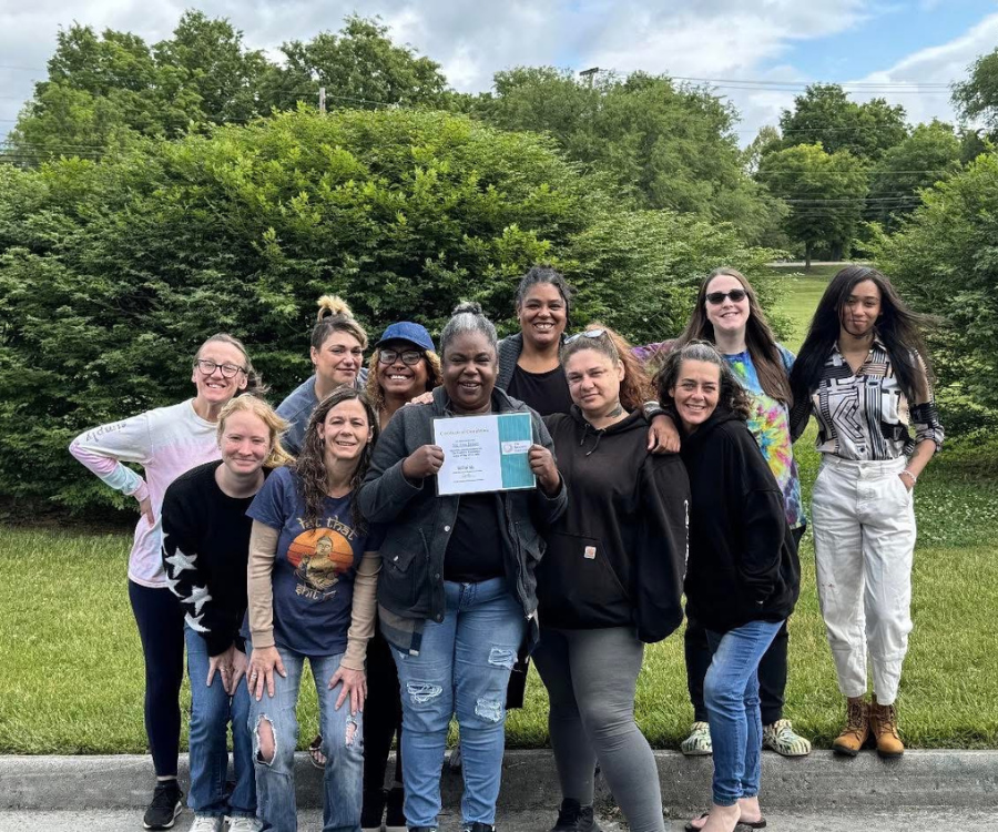 Recent graduates of the Recovery Connection in Winchester, Virginia.png