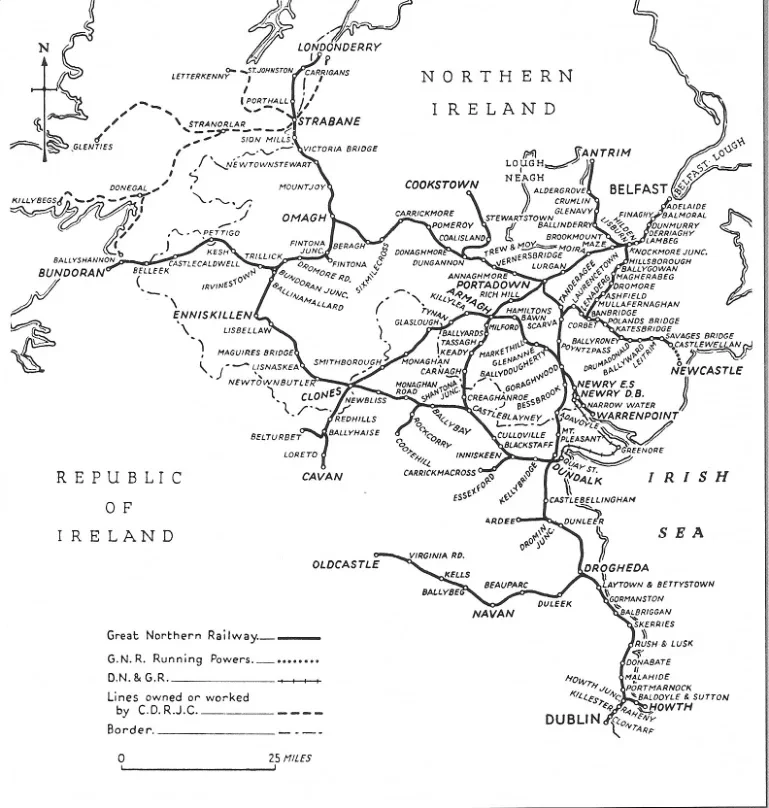GNR Map early 1900s