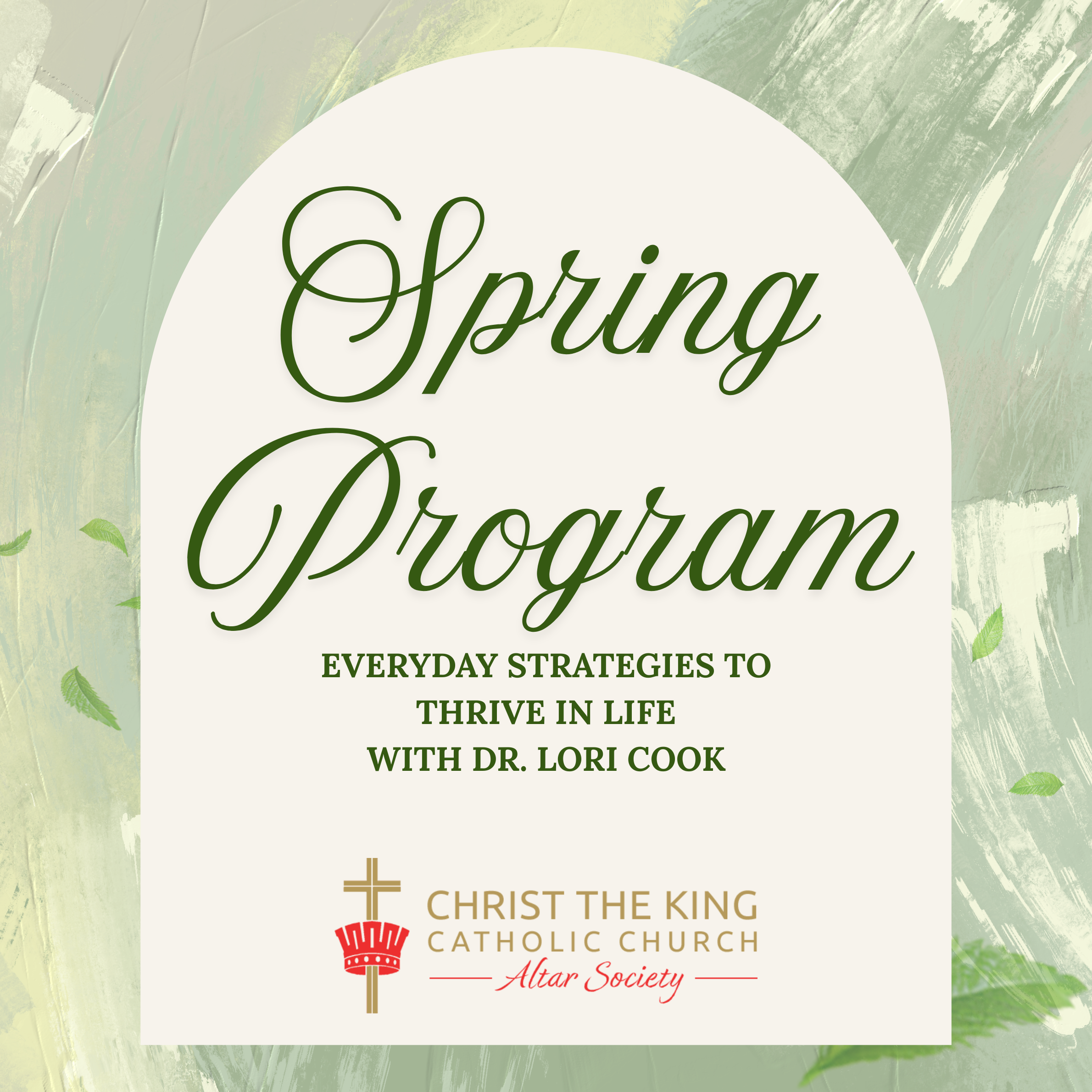 Altar Society Spring Program