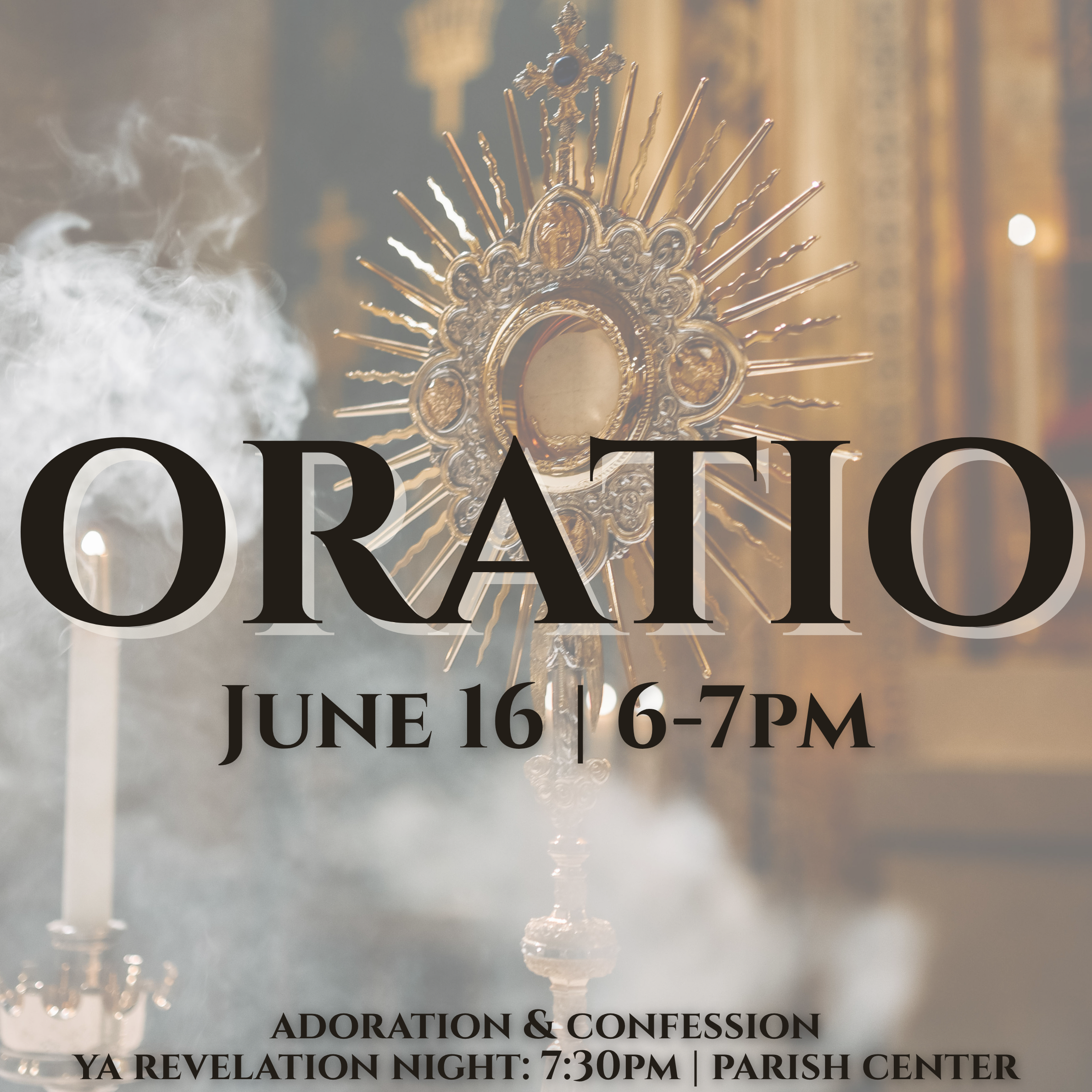 Oratio: Adoration &amp; Confession