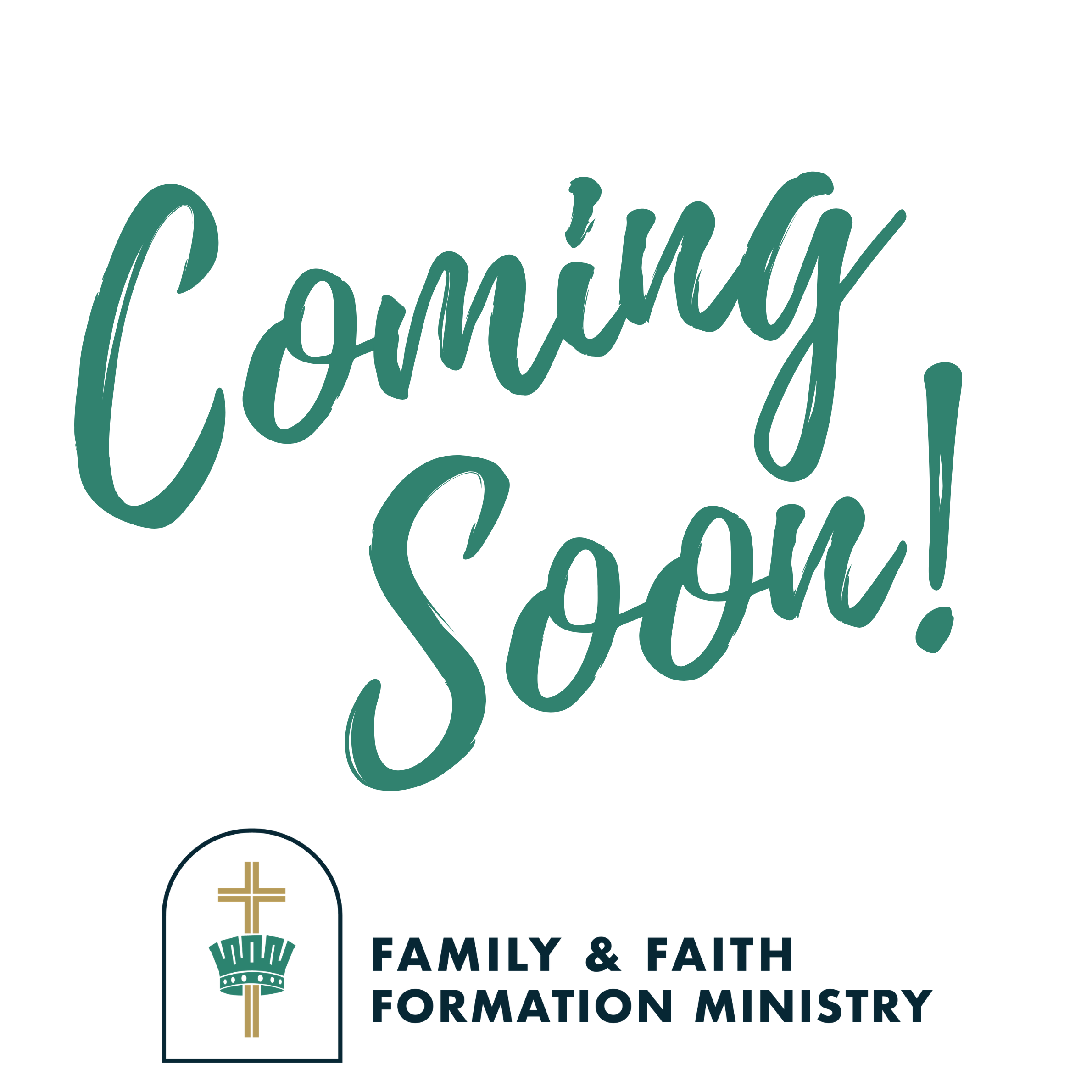 Faith Formation Registrations Coming Soon!