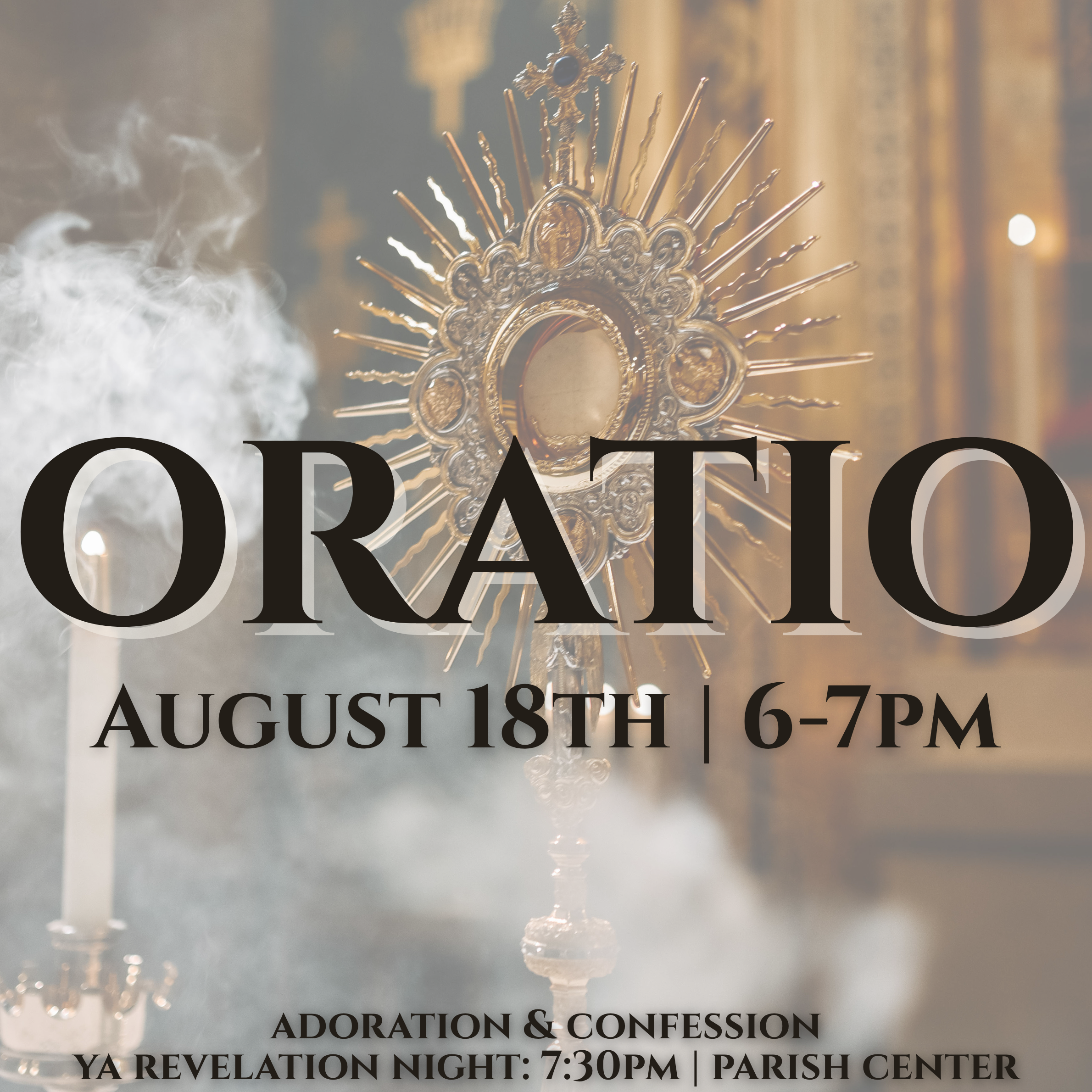 Oratio: Adoration &amp; Confession