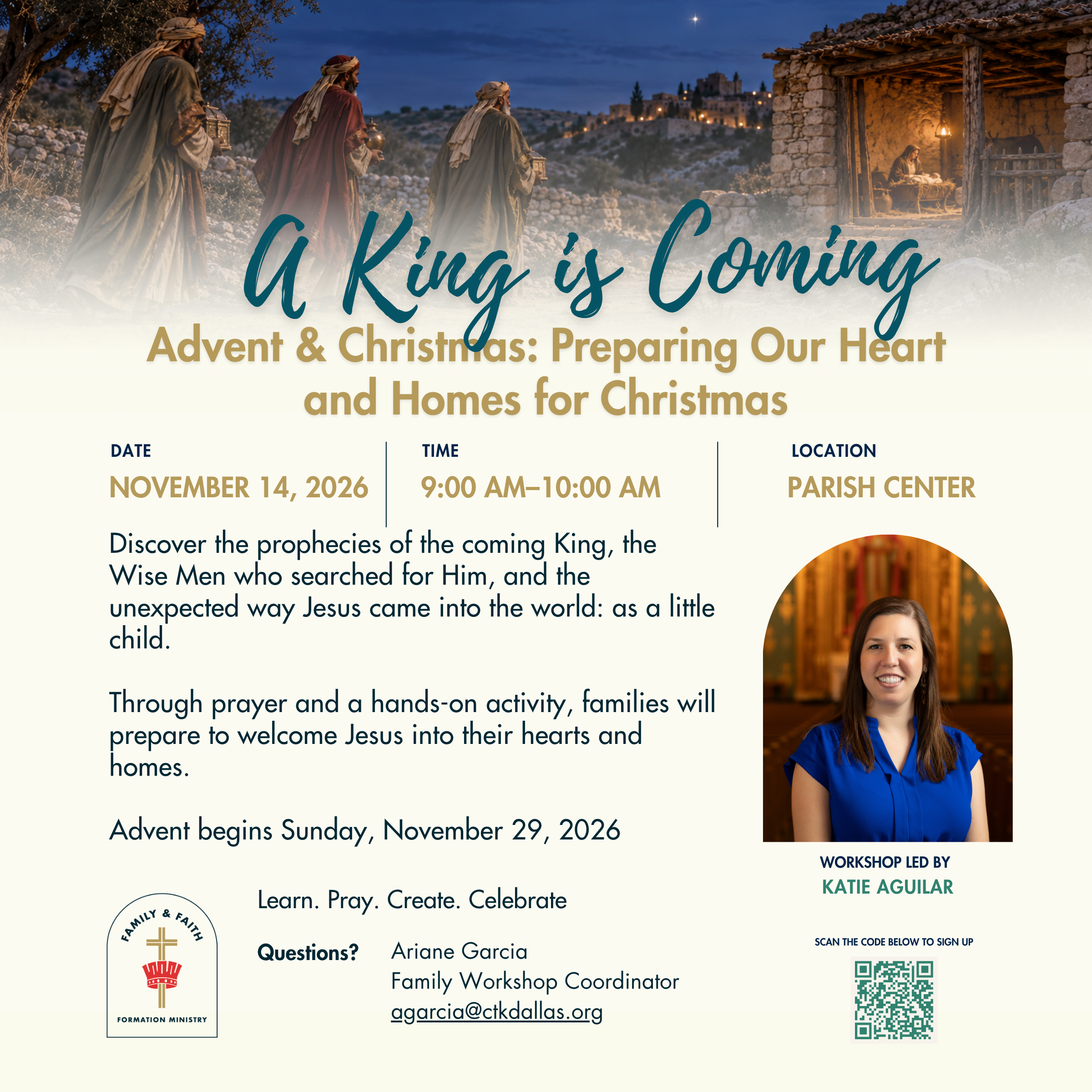 Advent &amp; Christmas Family Workshop