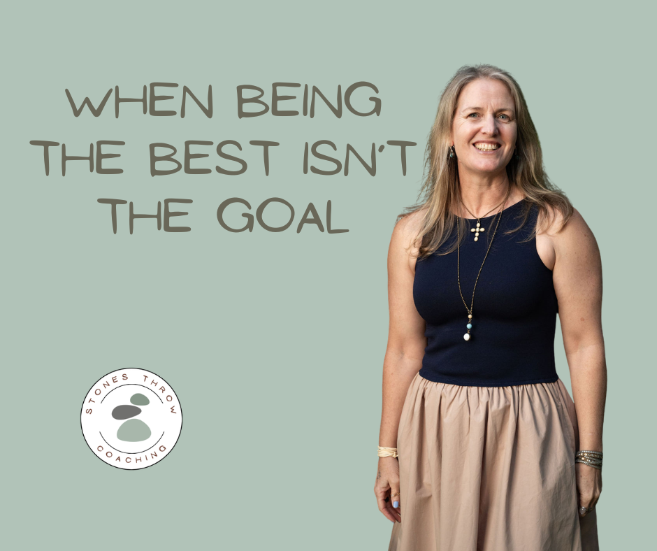 When Being the Best Isn’t the Goal