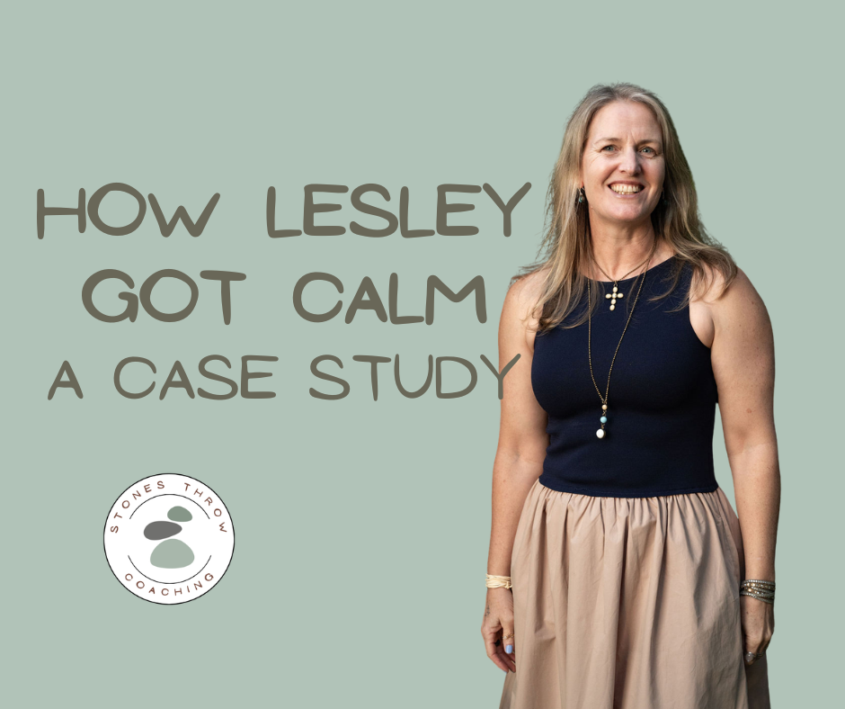 How Lesley Got Calm - A Case Study