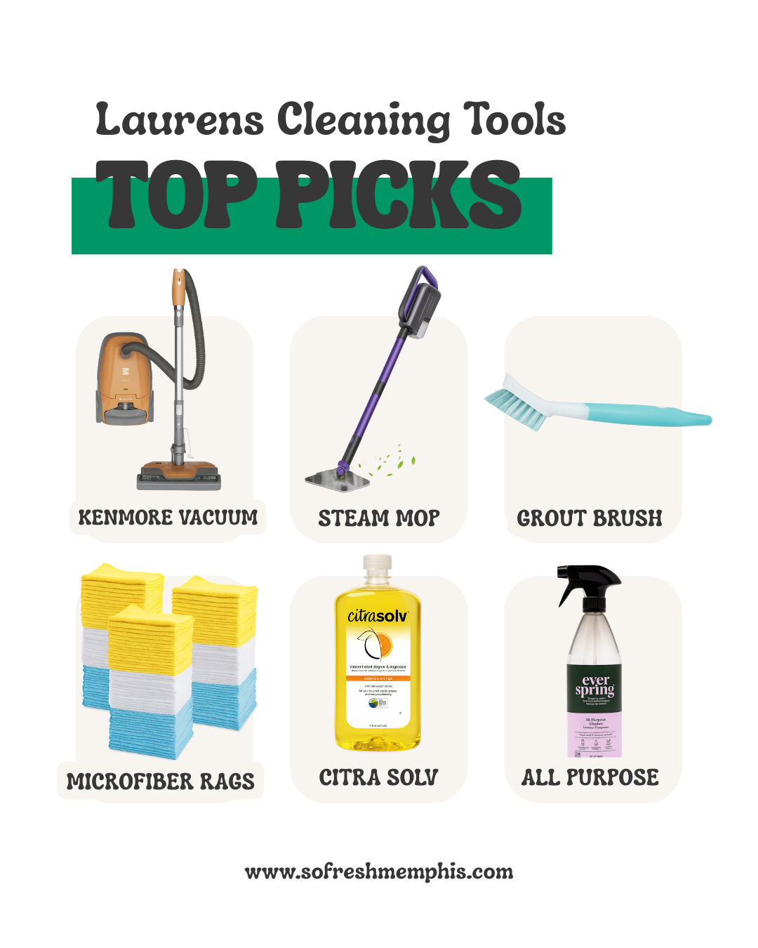 Laurens Top Cleaning Tools