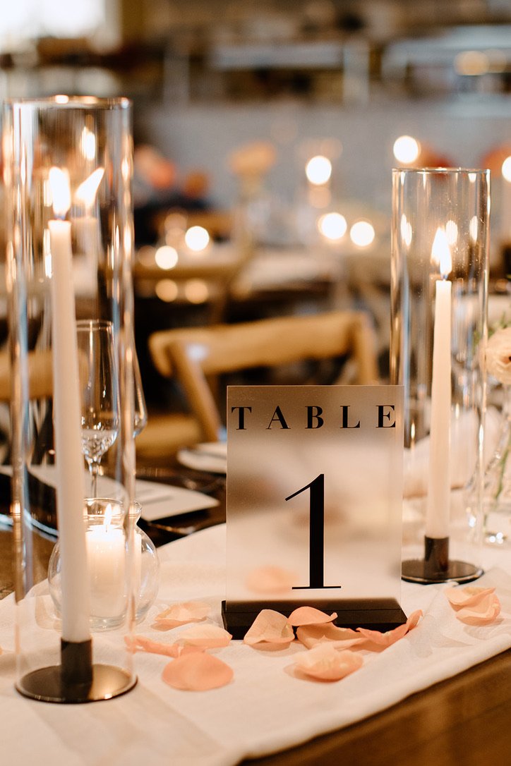 Matte Black Tapered Candle Holder