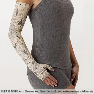 Alchemy printed Juzo Soft compression arm sleeve