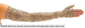 Lace Bouquet printed Juzo Soft compression arm sleeve