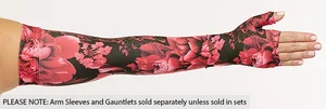 Scarlett printed Juzo Soft compression arm sleeve