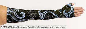 Solara printed Juzo Soft compression arm sleeve