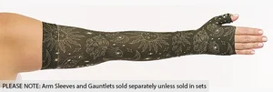 Stargazer printed Juzo Soft compression arm sleeve