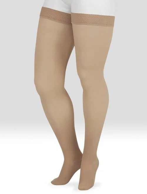 Juzo Soft 2000 Thigh-High Stockings w/Hip Attachment - Single Leg 30-40 mmHg