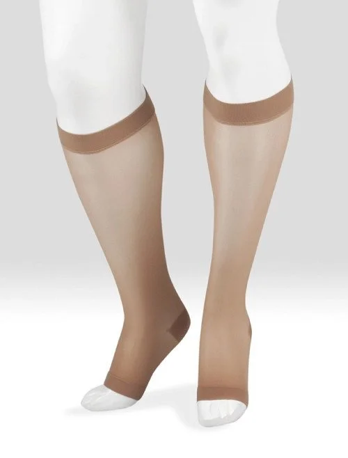 Juzo Naturally Sheer Knee-High Stockings 30-40 mmHg