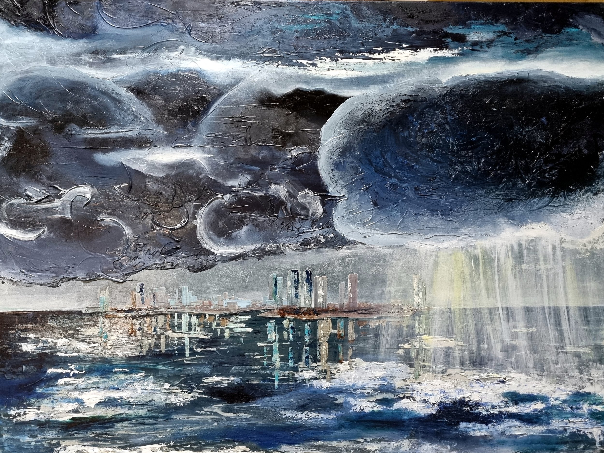 Apres l'orage 75x100