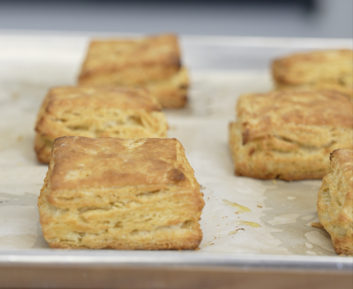Vegan biscuit