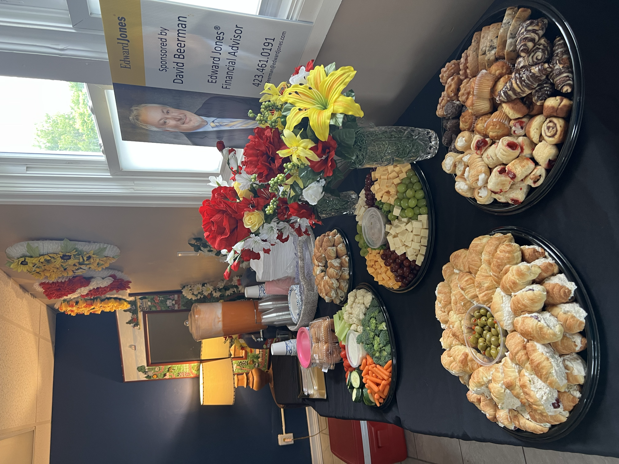 Food provided by David Beerman