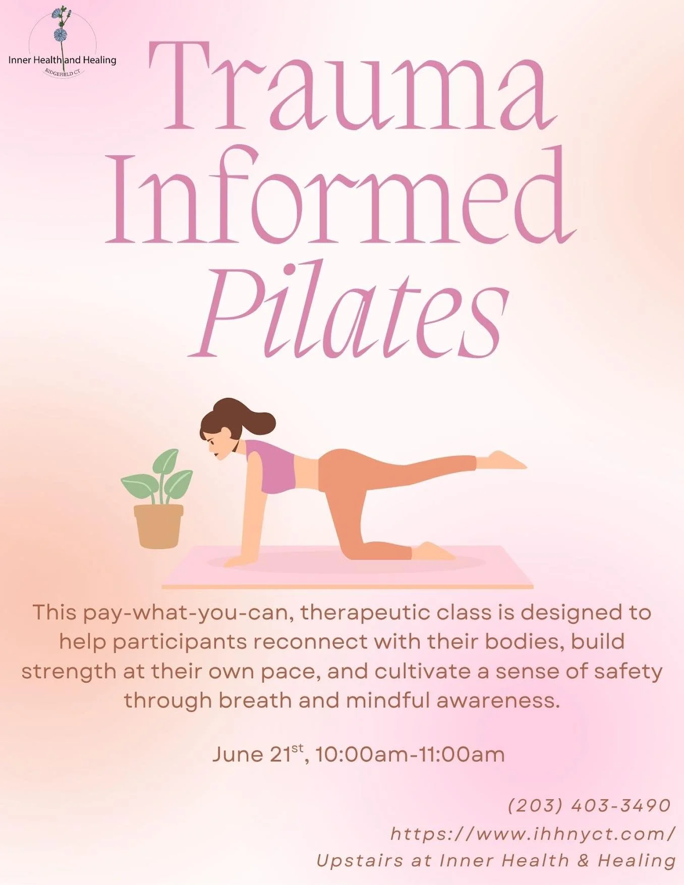 Pay What You Wish Pilates