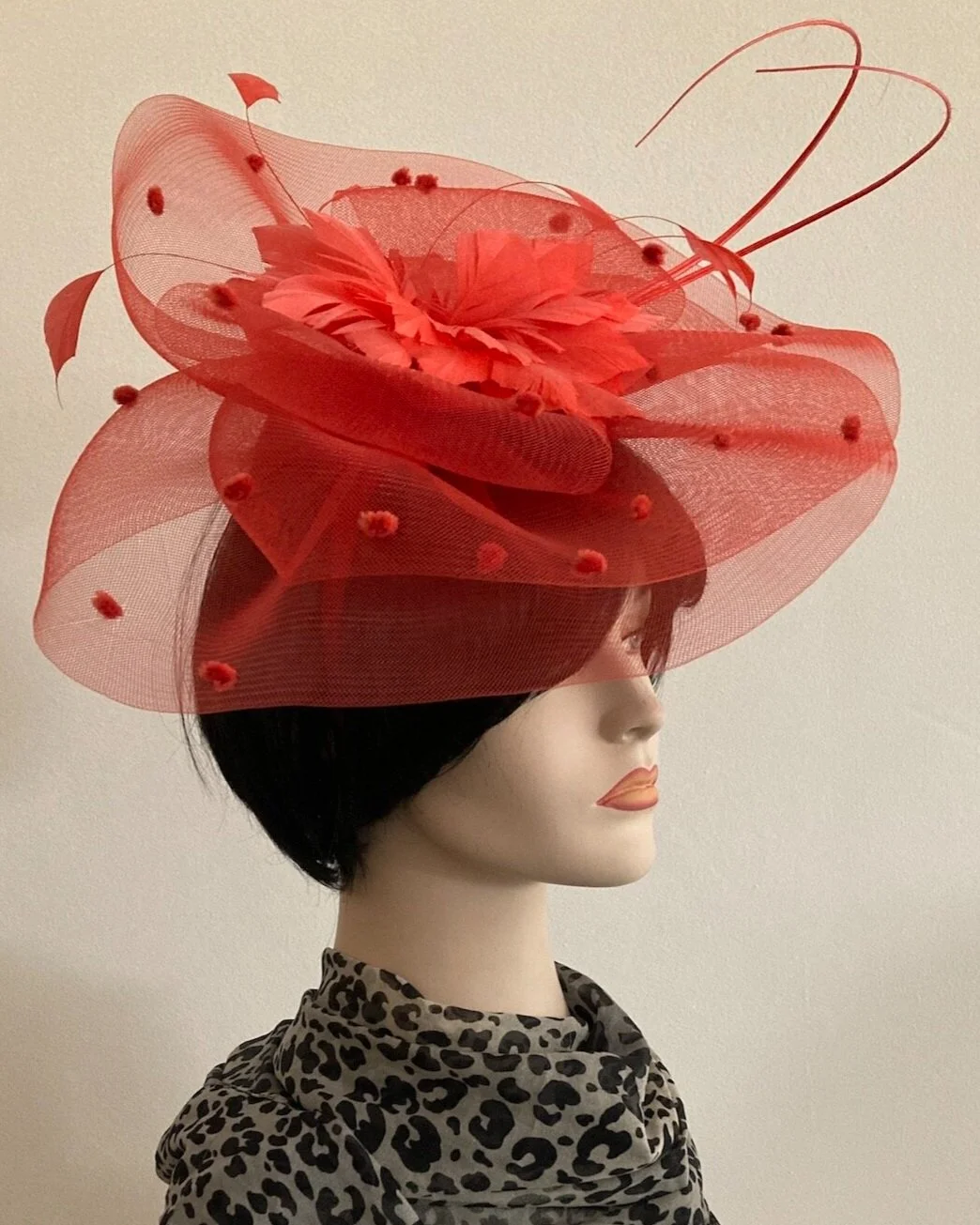 RED HATS \u0026 FASCINATORS — ABIGAIL'S HATBOX
